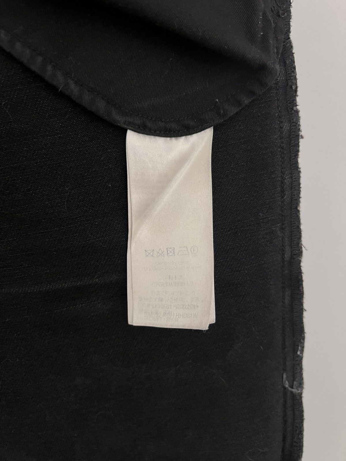 Louis Vuitton Louis Vuitton Black Slim Denim Jeans Size US 30 / EU 46 - 10 Thumbnail