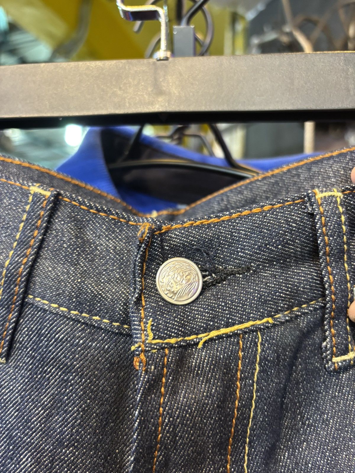 Kapital 🐉Vintage Dragon Embroidery Japanese Denim Jeans Size US 32 / EU 48 - 5 Thumbnail