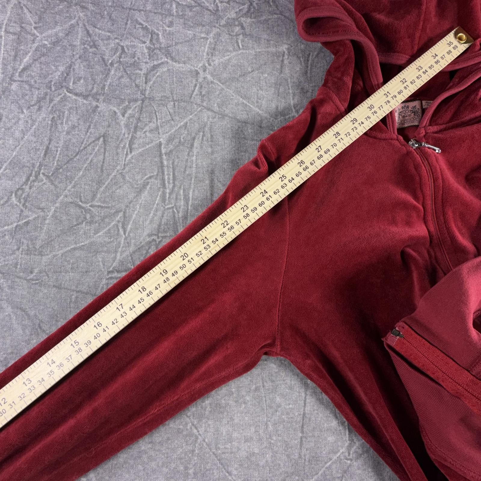 Juicy Couture Jeans Juicy Couture Sweater Women's XL Red Tracksuit Vintage Y2K Size XL / US 12-14 / IT 48-50 - 6 Thumbnail