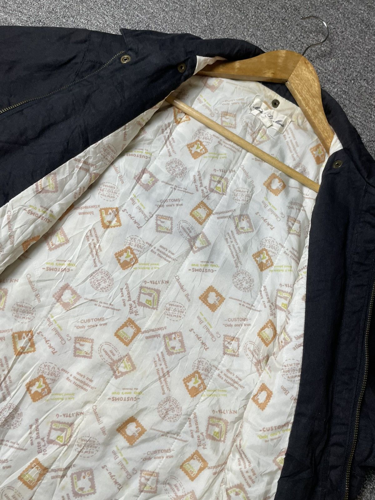 Japanese Brand × Vintage Vintage Monte Sel Embroidered Zipper Jacket (108) Size US M / EU 48-50 / 2 - 12 Thumbnail