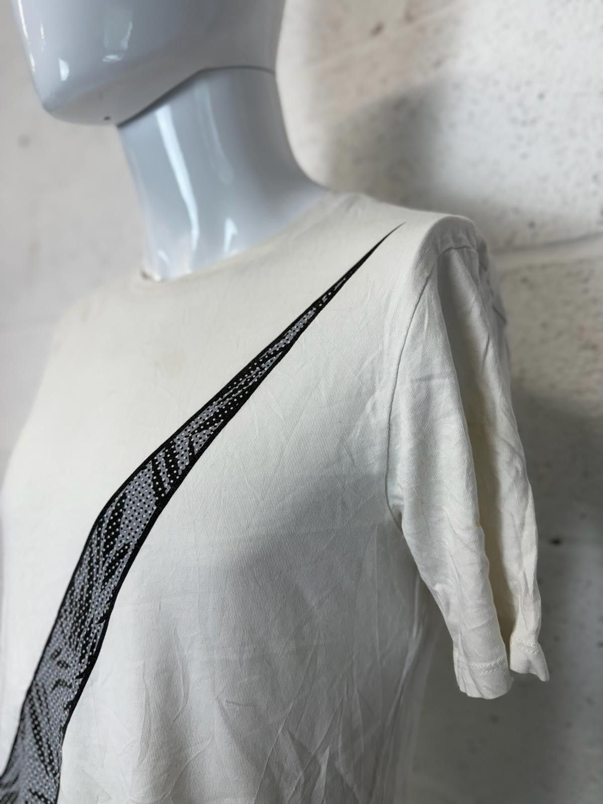 Nike Nike Cream Black Design Graphic T-Shirt Mens Size S Size US S / EU 44-46 / 1 - 5 Thumbnail