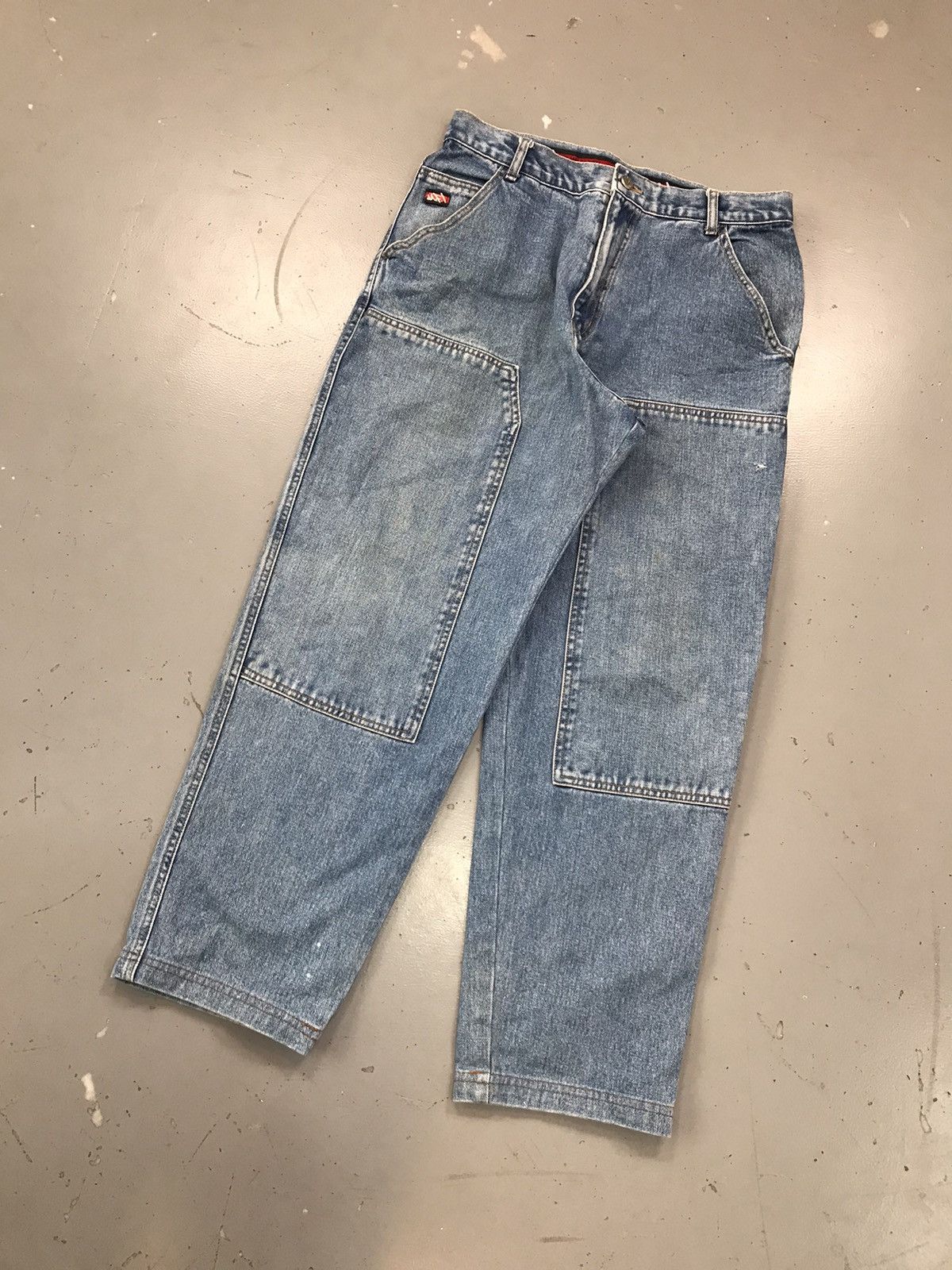 JNCO × Southpole × Vintage Vintage majah flavah double knee denim Size US 30 / EU 46 - 2 Thumbnail