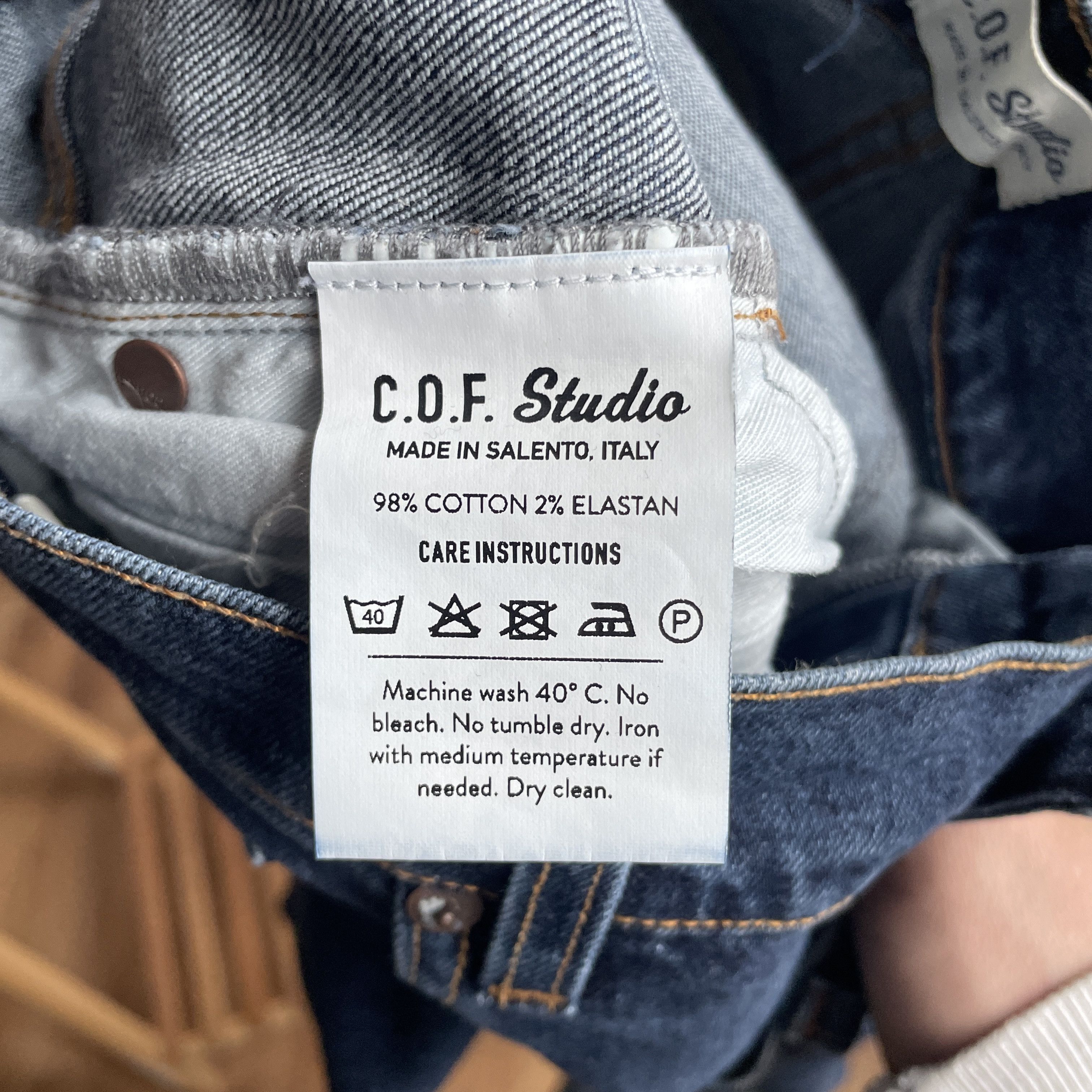 C.O.F. Studio C.O.F. Studio M1 Slim Fit Jeans Size 32 Size US 32 / EU 48 - 11 Thumbnail
