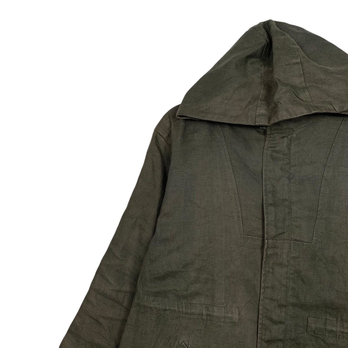 Japanese Brand Chambre De Nimes Hooded Military Parka Size M / US 6-8 / IT 42-44 - 6 Thumbnail