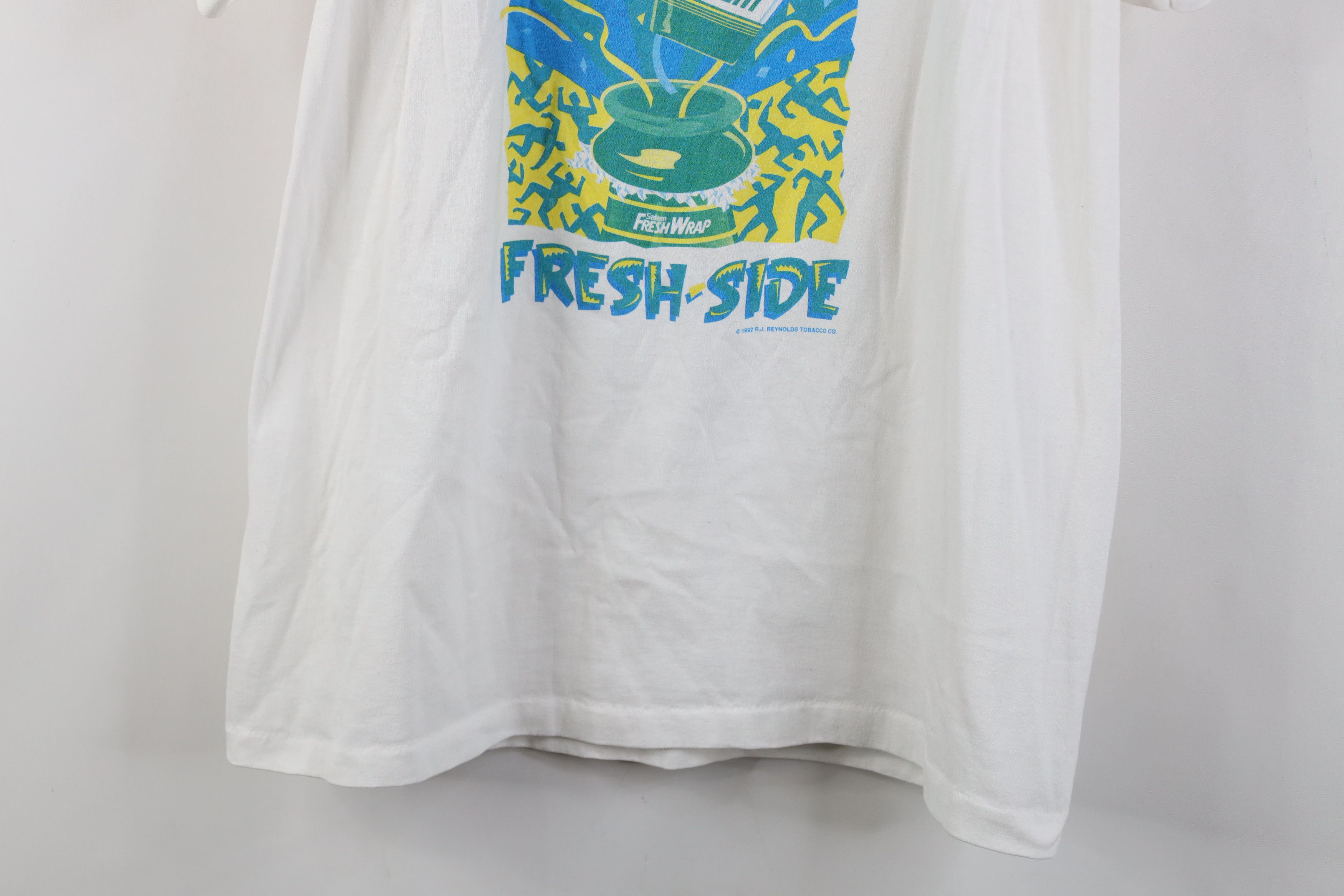 Vintage Vintage 90s Salem Cigarettes Wrap Short Sleeve T-Shirt USA Size US XL / EU 56 / 4 - 3 Thumbnail