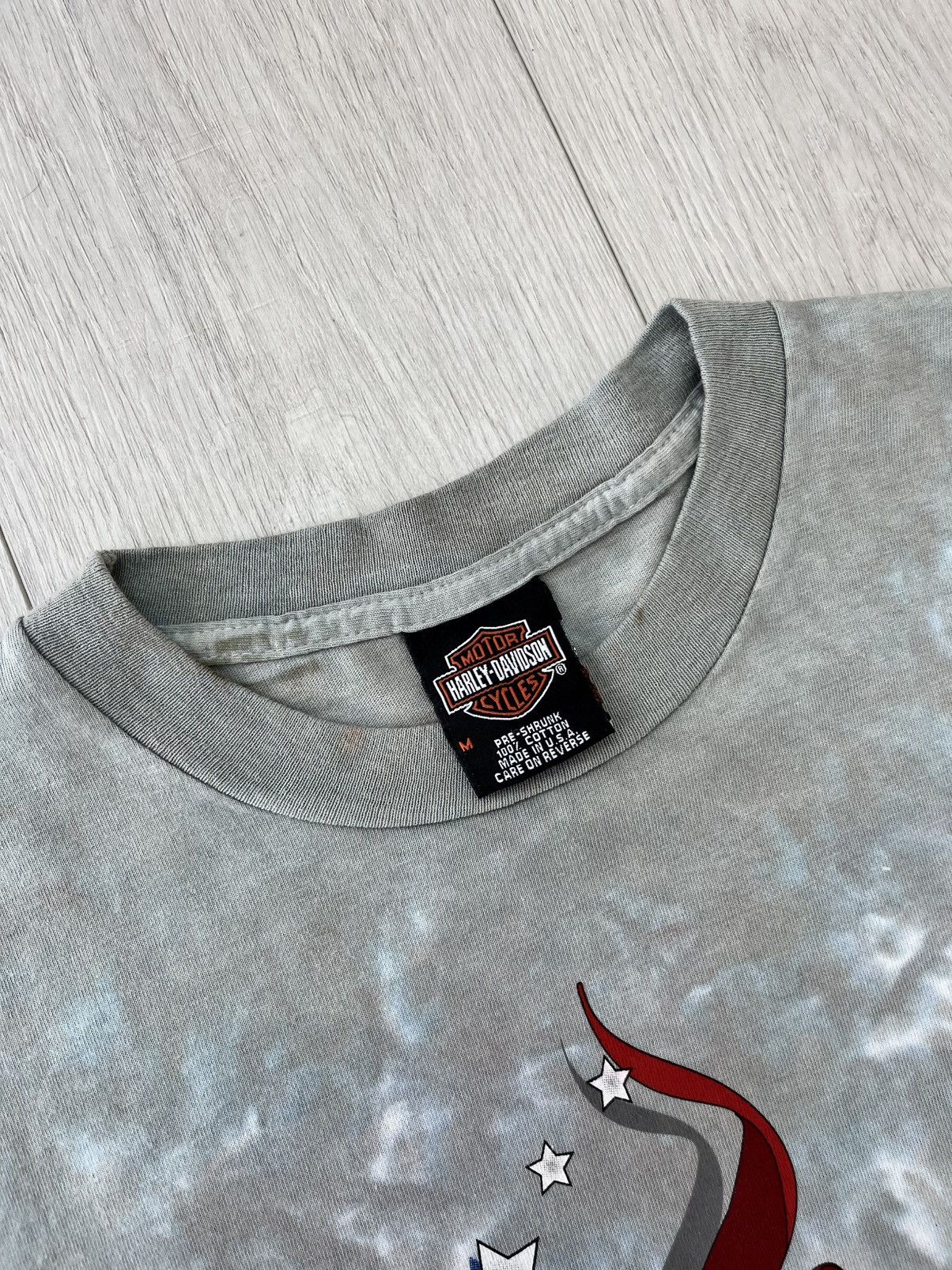 Harley Davidson Vintage Harley Davidson Tie Dye T-Shirt Single Stitch Y2K 90 Size US M / EU 48-50 / 2 - 5 Thumbnail
