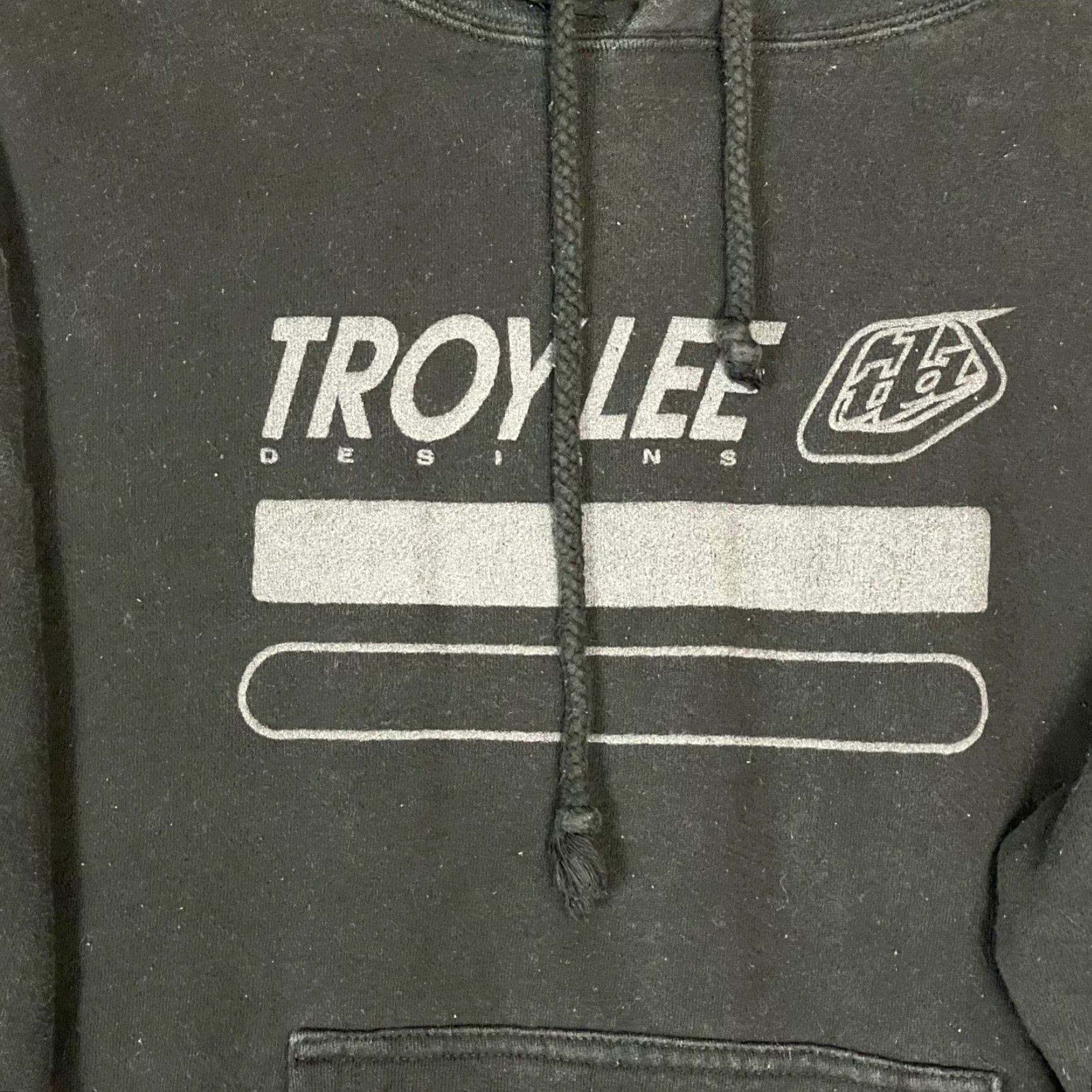 Vintage Troy Lee Designs Hoodie Black Fastest Racers Graphic Sweatshirt S Size US S / EU 44-46 / 1 - 2 Thumbnail