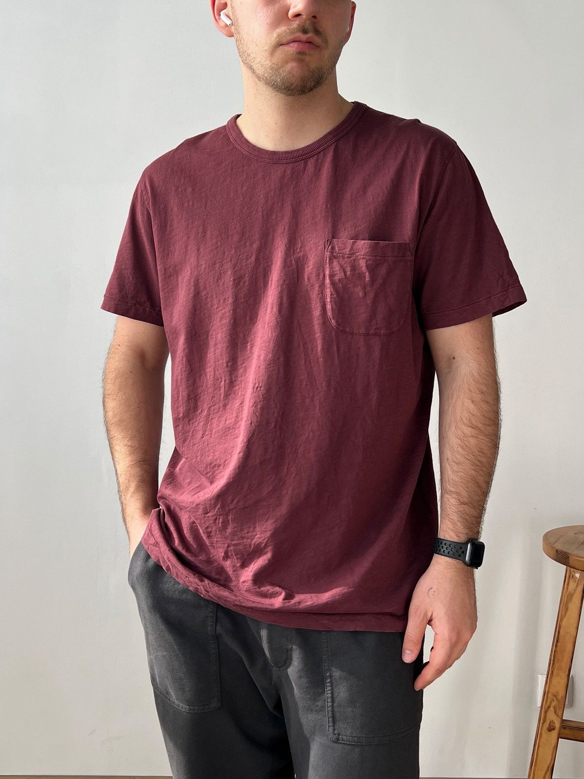 YMC YMC Mens Cotton Red Tshirt size XL Size US XL / EU 56 / 4 - 1 Thumbnail