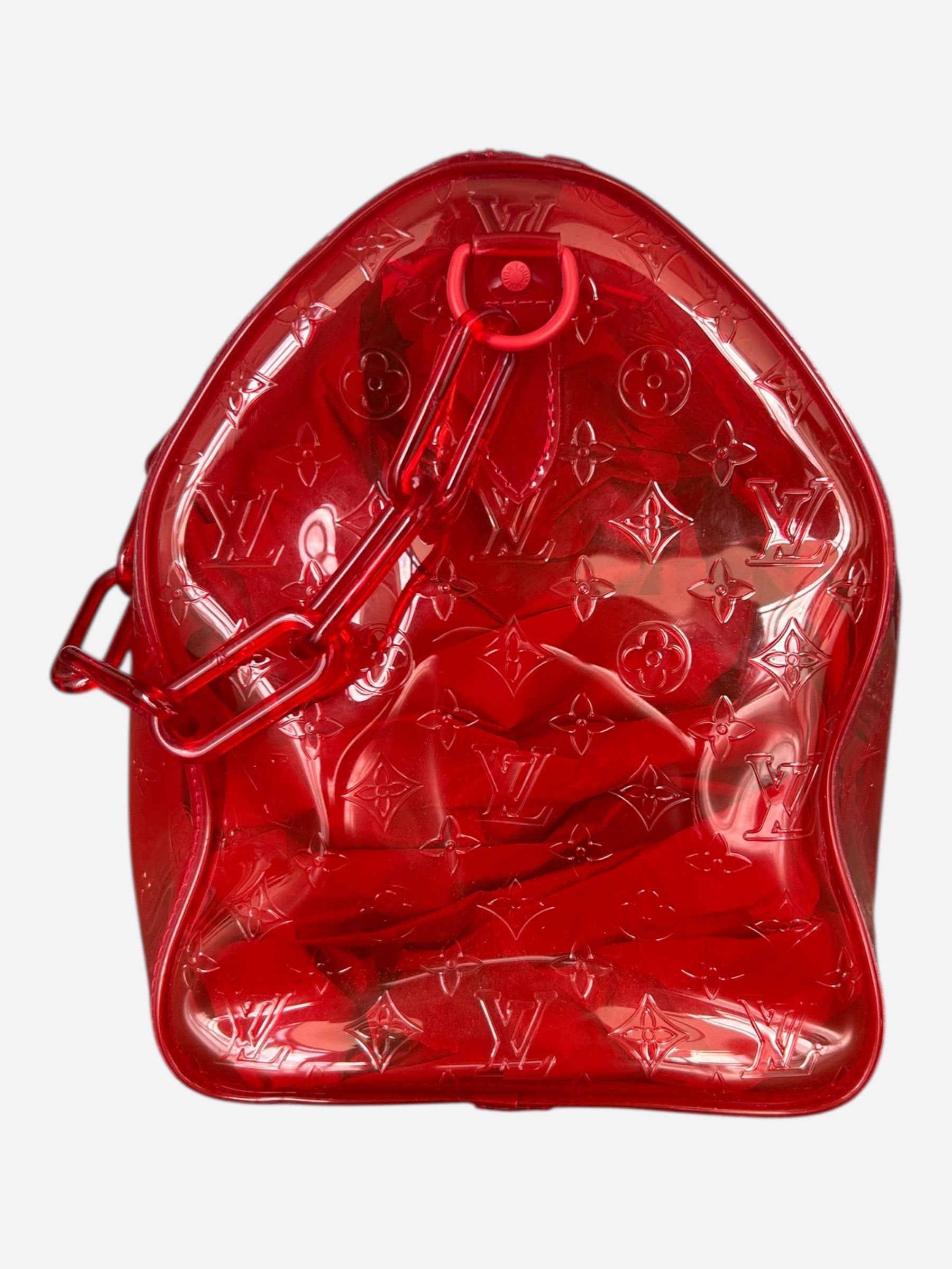 Louis Vuitton Louis Vuitton Red Prism Keepall 50 Size ONE SIZE - 2 Thumbnail
