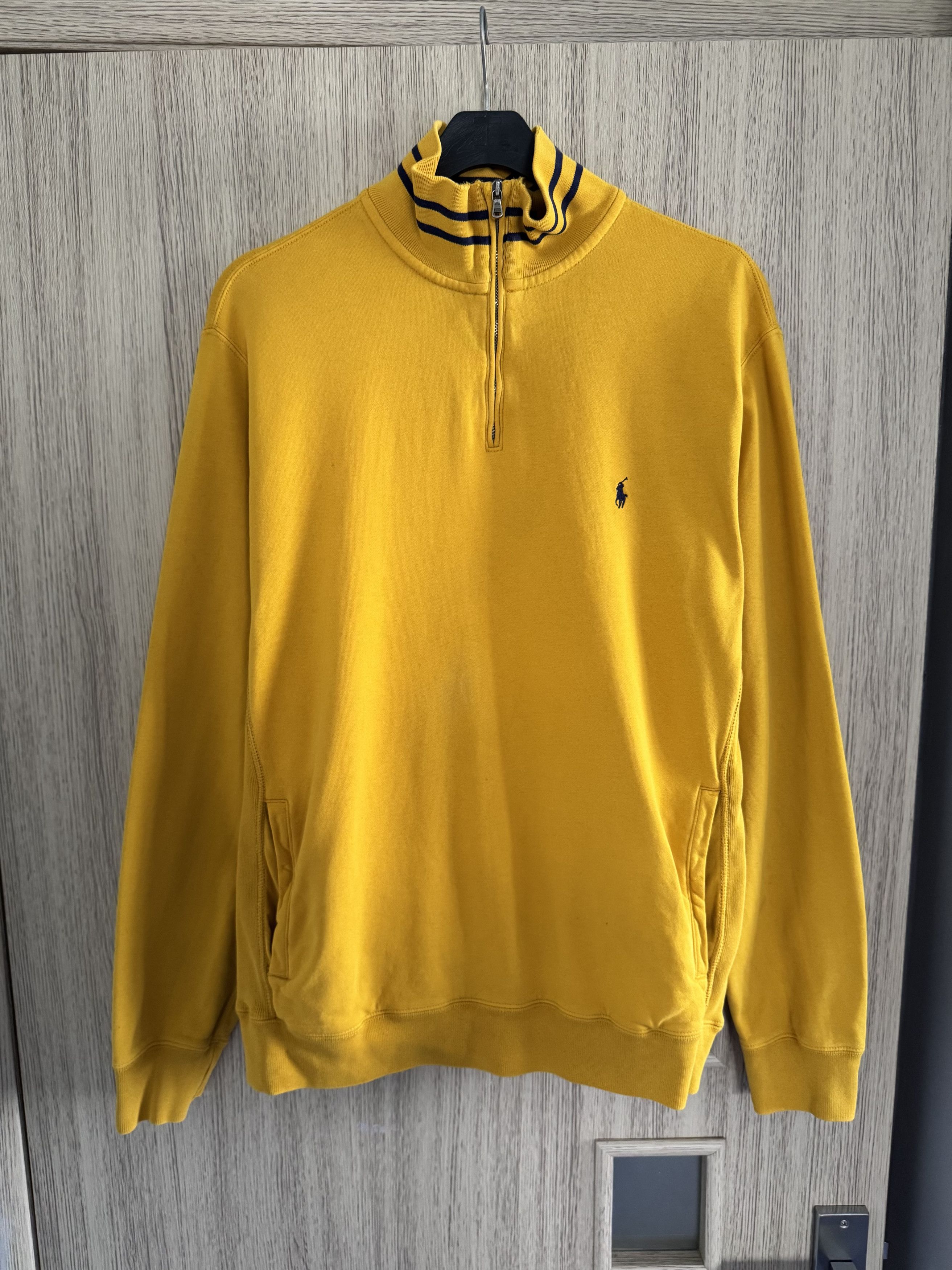 Polo Ralph Lauren Vintage Polo Ralph Lauren Pony 1/4 Zip Pullover Size US M / EU 48-50 / 2 - 1 Thumbnail