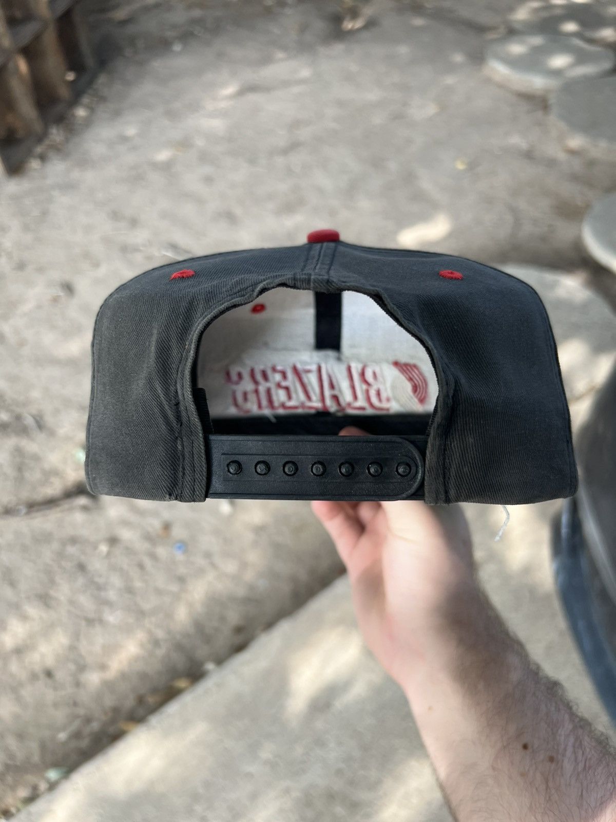 Sports Specialties × Vintage Vintage 90’s NBA Portland Trailblazers SnapBack Hat Size ONE SIZE - 3 Thumbnail