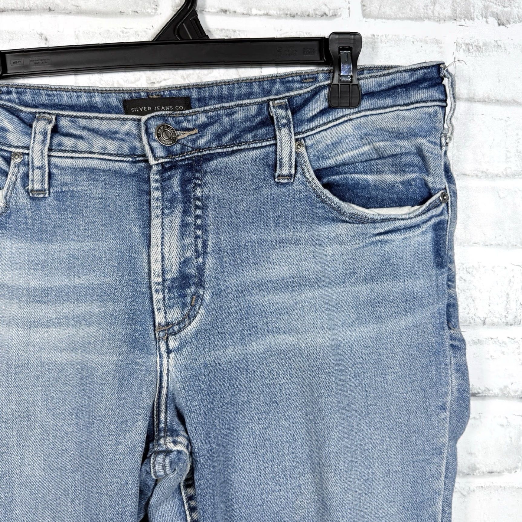 Silver Jeans Co. Silver Jeans Co Blue Casual Jeans Mens Size 34x29 Size US 34 / EU 50 - 2 Thumbnail
