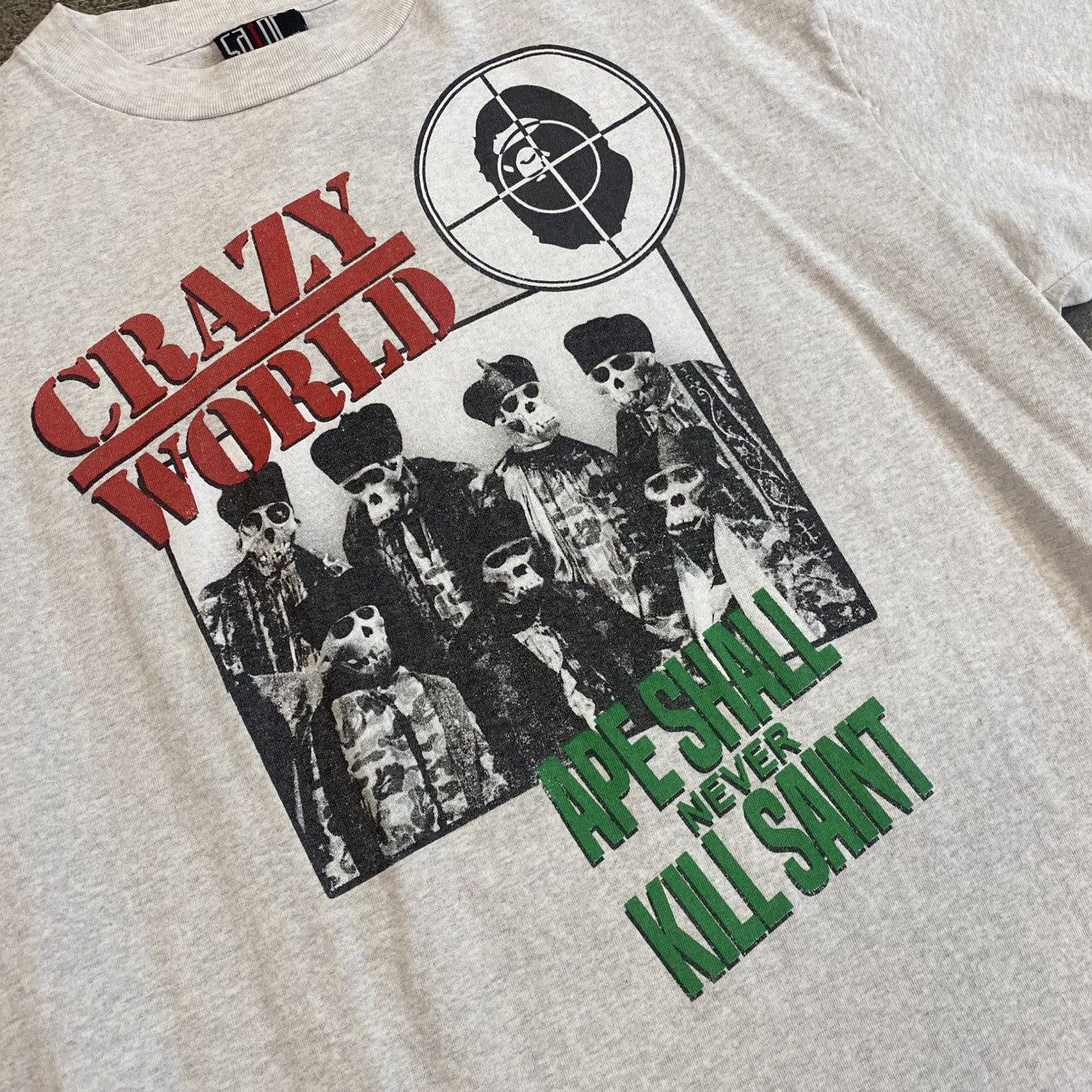 Bape × Saint Michael Saint Michael BAPE Colab Tee Size US L / EU 52-54 / 3 - 3 Thumbnail