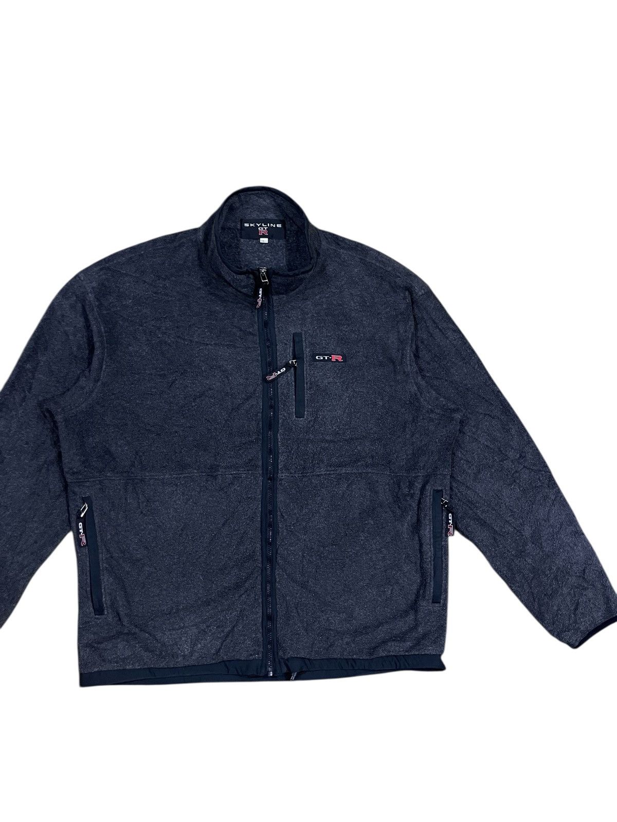 Japanese Brand SKYLINE GTR ZIPPER WOOL JAKET Size US L / EU 52-54 / 3 - 2 Thumbnail