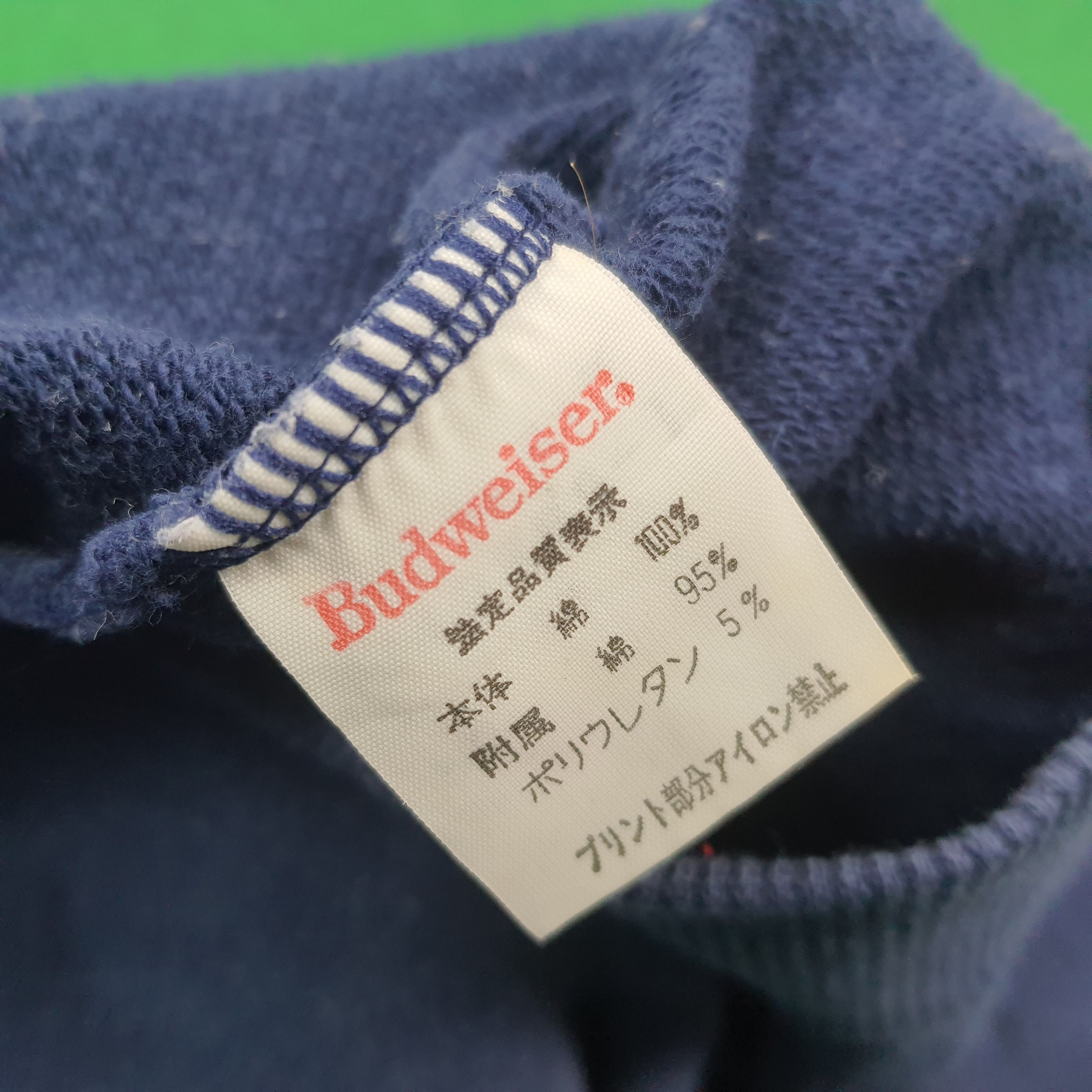 Budweiser Vintage Budweiser King of Beers Sweatshirt C290N29 Size US S / EU 44-46 / 1 - 6 Thumbnail