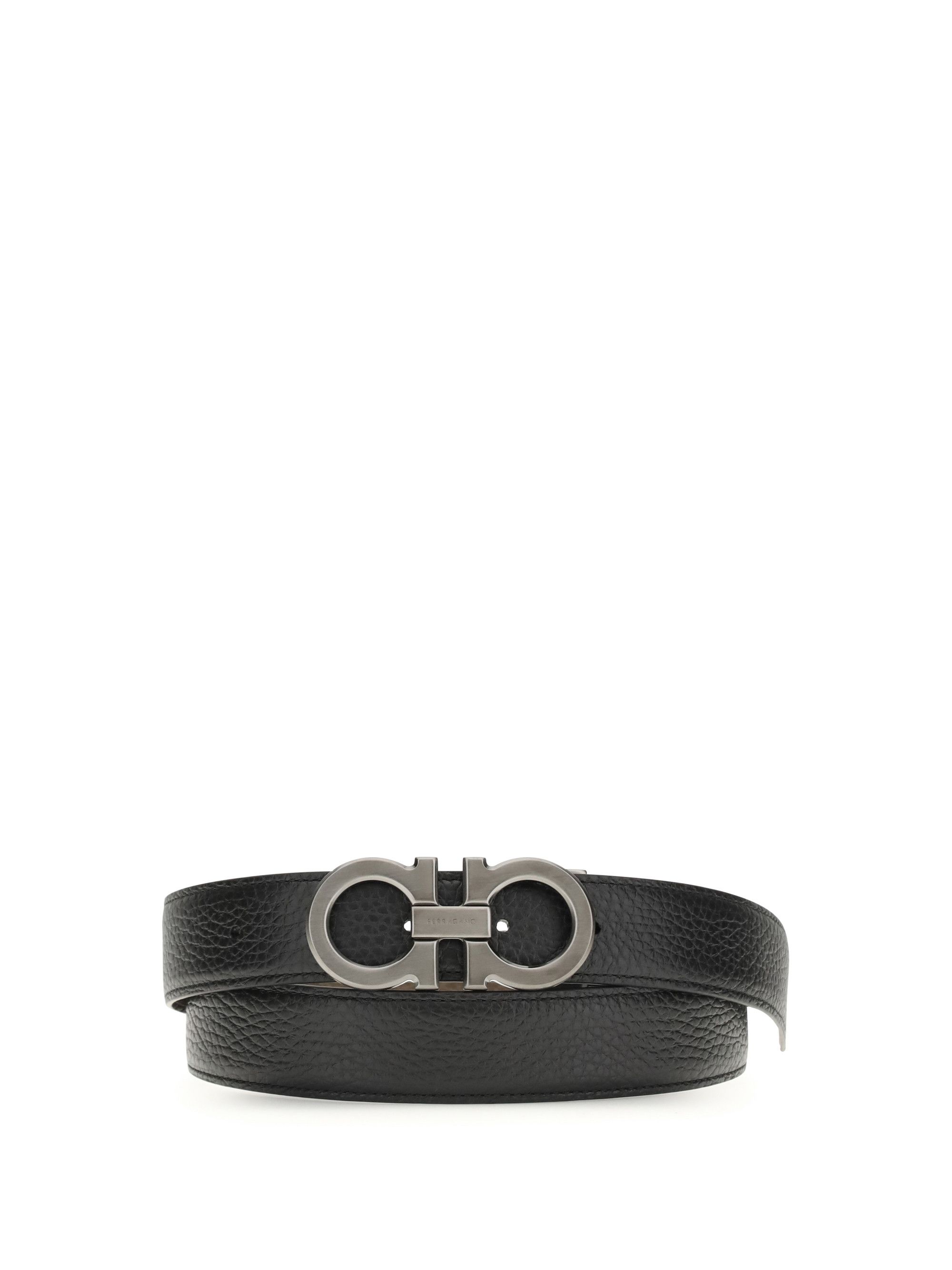 Salvatore Ferragamo Reversible and adjustable Gancini Belt Size ONE SIZE - 1 Thumbnail