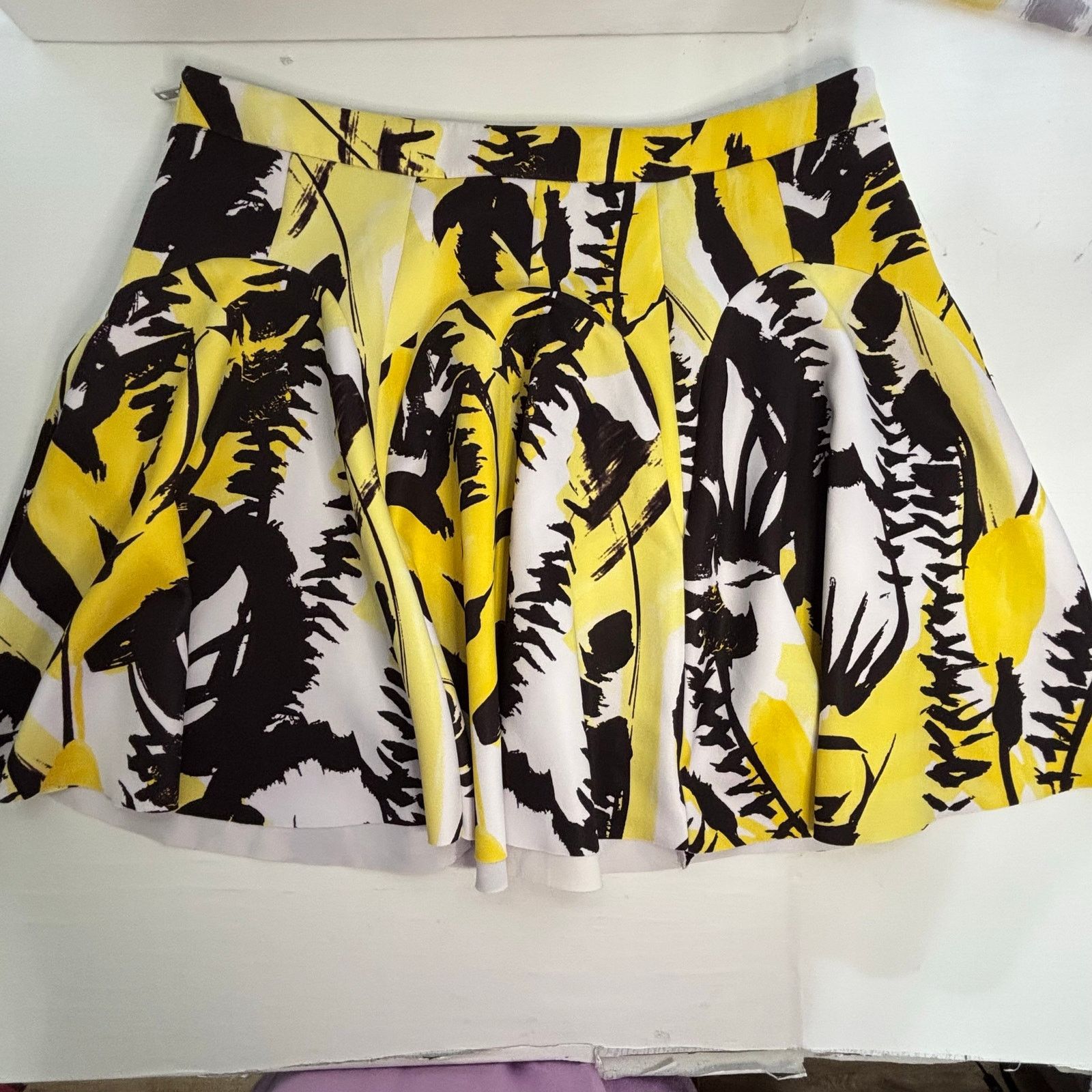 Other INC International Concepts Floral A-Line Mini Skirt Size 16 Size 38" / US 16 / IT 52 - 4 Thumbnail