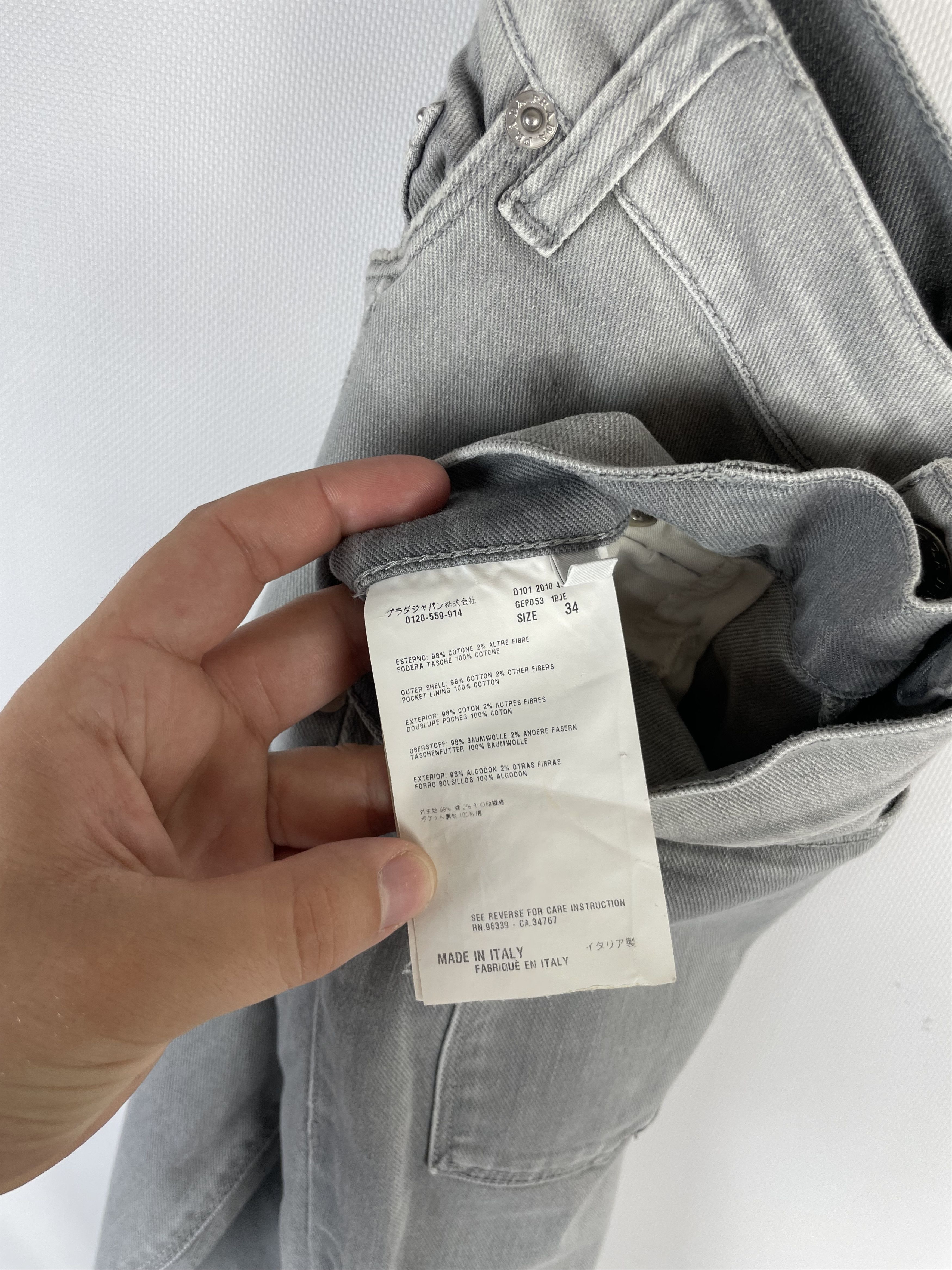 Other Prada Jeans Denim Pants Size US 34 / EU 50 - 10 Thumbnail
