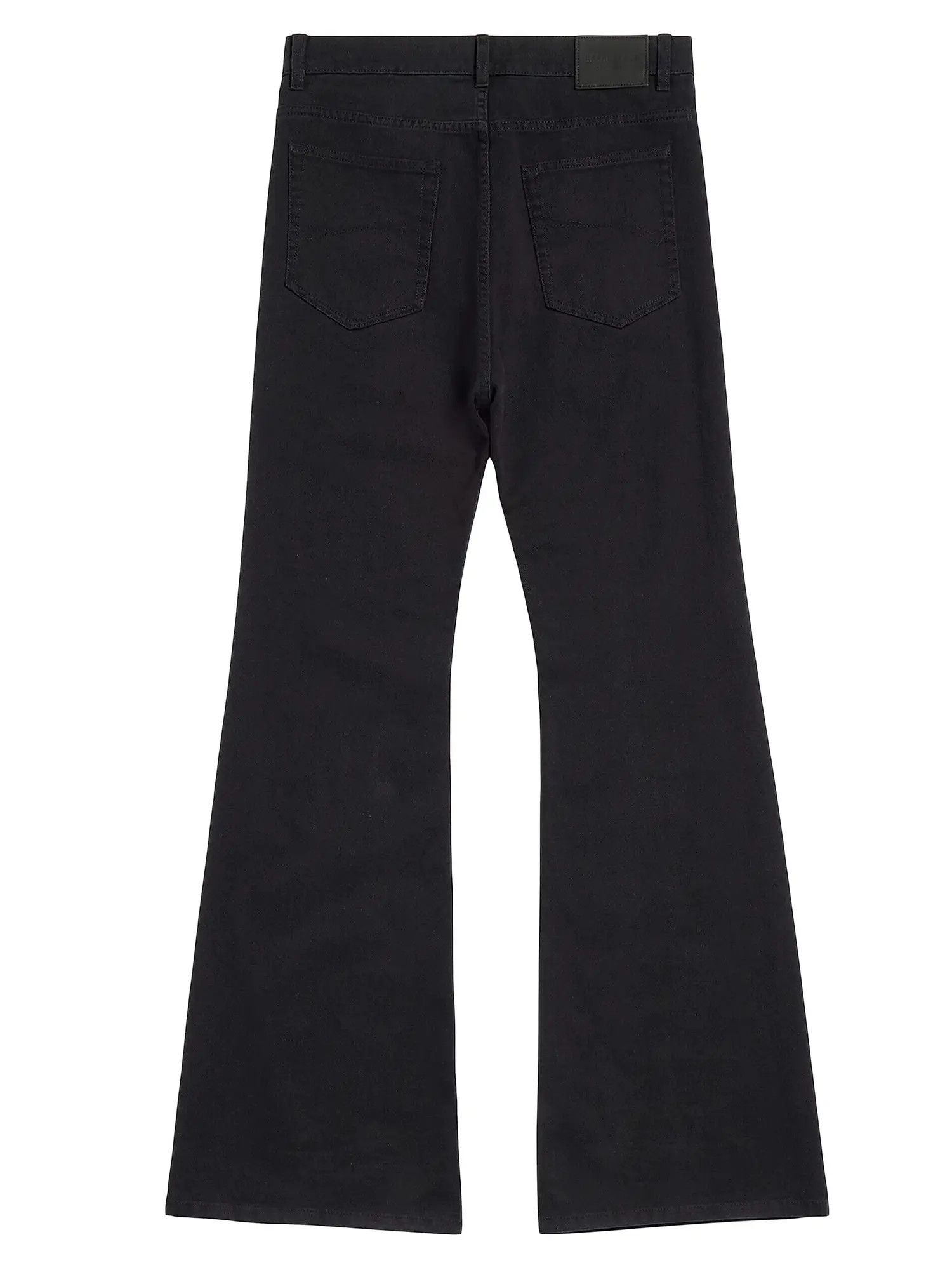 Balenciaga o1bcso1str1225 Flared Pants in Dark Grey Size US 31 - 2 Thumbnail