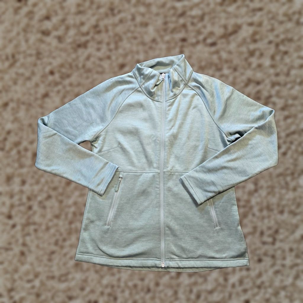 Vintage Kirkland Signature Jacket Womens Size S Green Full Zip Pockets Athletic Casual Capsule Size S / US 4 / IT 40 - 1 Thumbnail