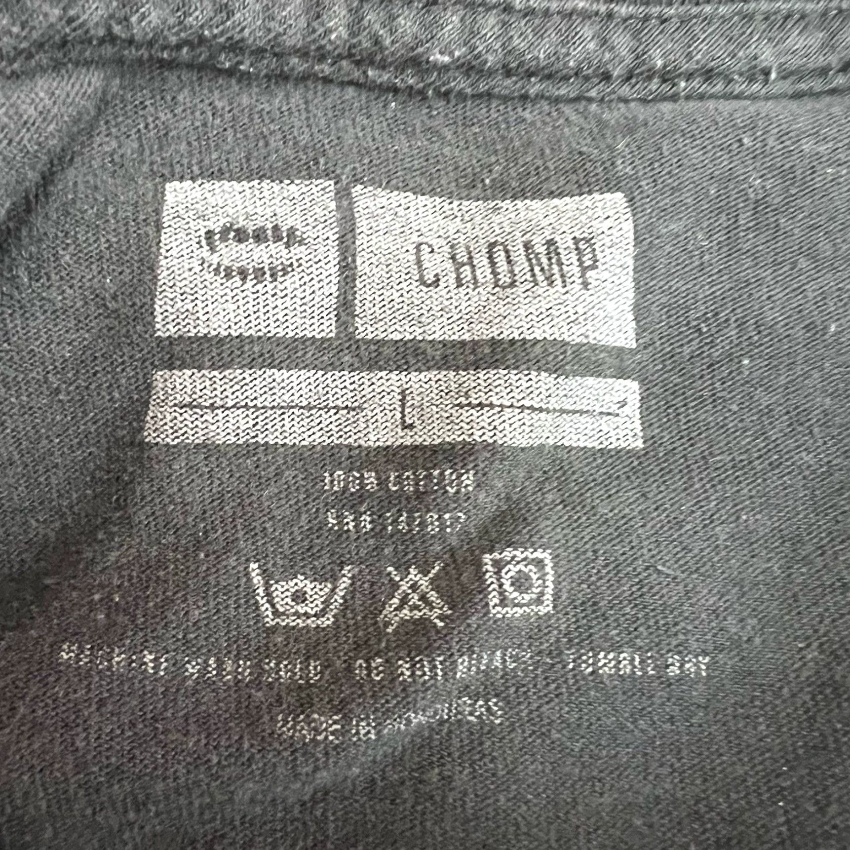 Vintage VINTAGE Chomp Surf T-Shirt Womens L Black Long Sleeve Size L / US 10 / IT 46 - 5 Thumbnail