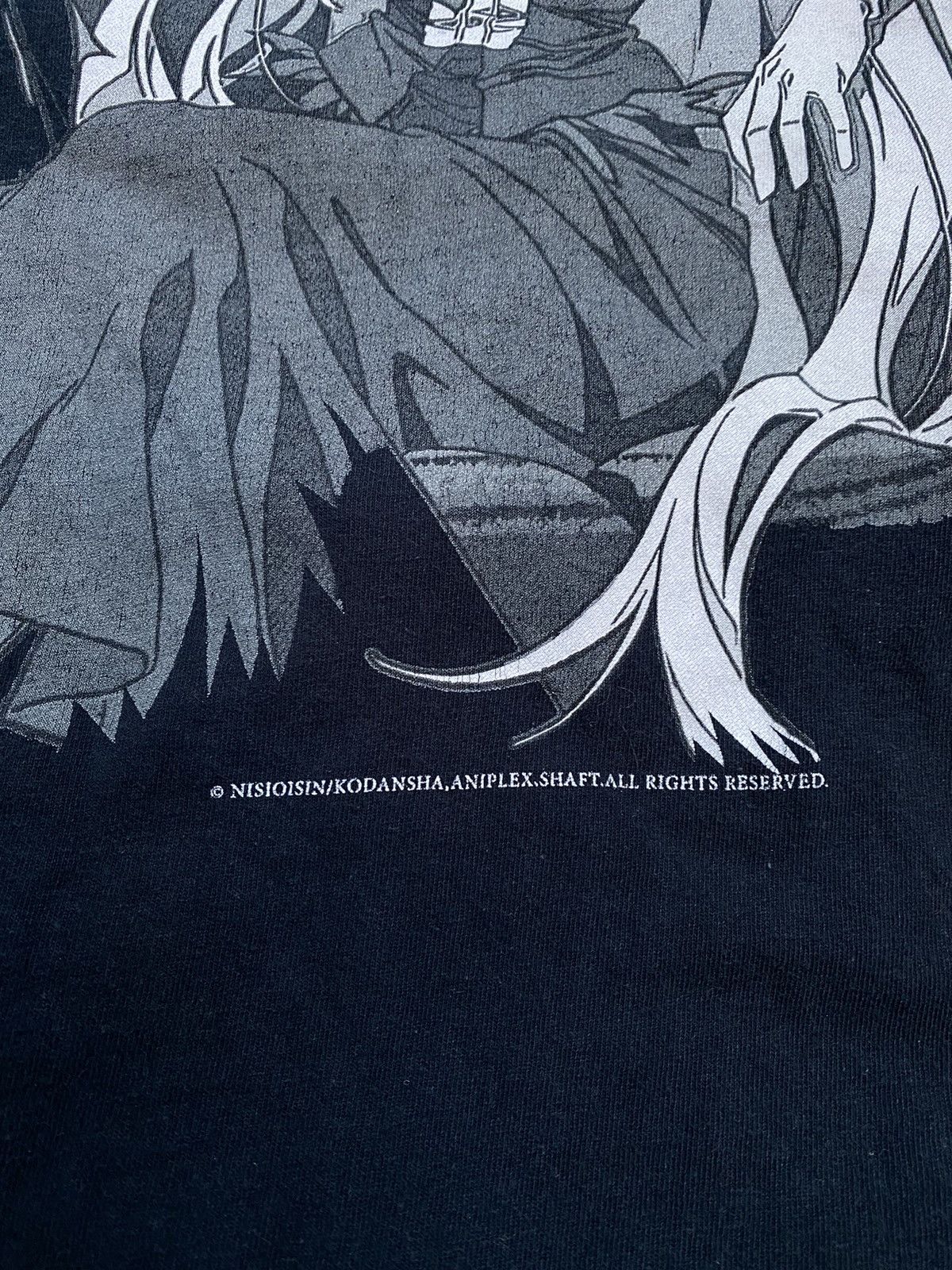 Anime × Cartoon Network × Vintage Vintage 00s Rare Nisioisin Kodansha Aniplex Shaft Ranobe Tee Size US L / EU 52-54 / 3 - 2 Thumbnail
