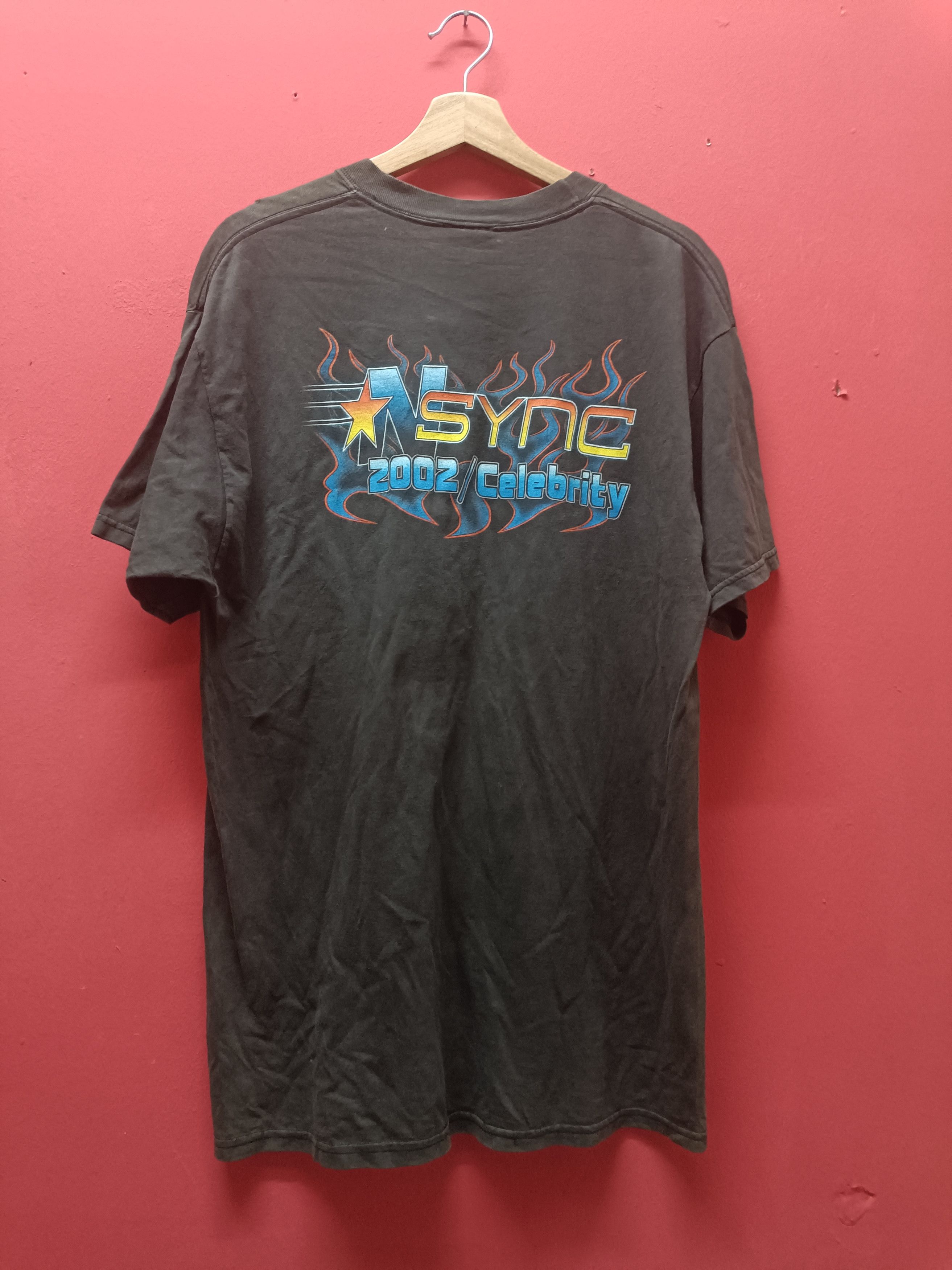 Band Tees × Vintage Vintage NSYNC 2002/ SELEBRITY Size US L / EU 52-54 / 3 - 2 Thumbnail