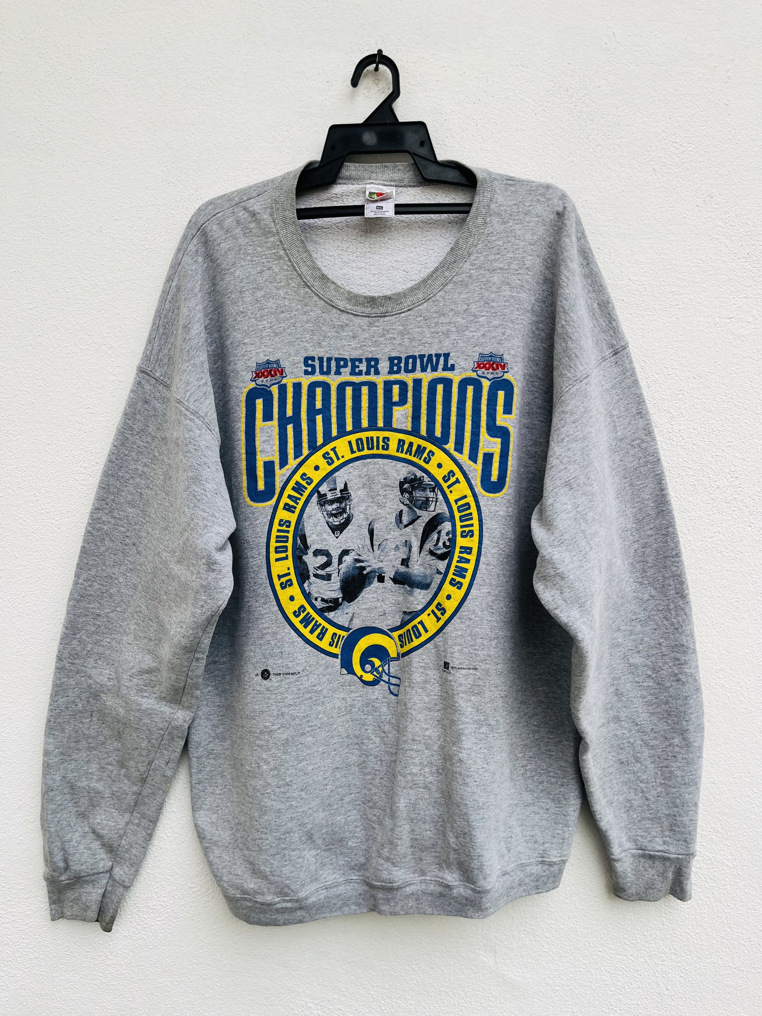NFL Vintage Super Bowl Champion Sweatshirt Size US XXL / EU 58 / 5 - 1 Thumbnail