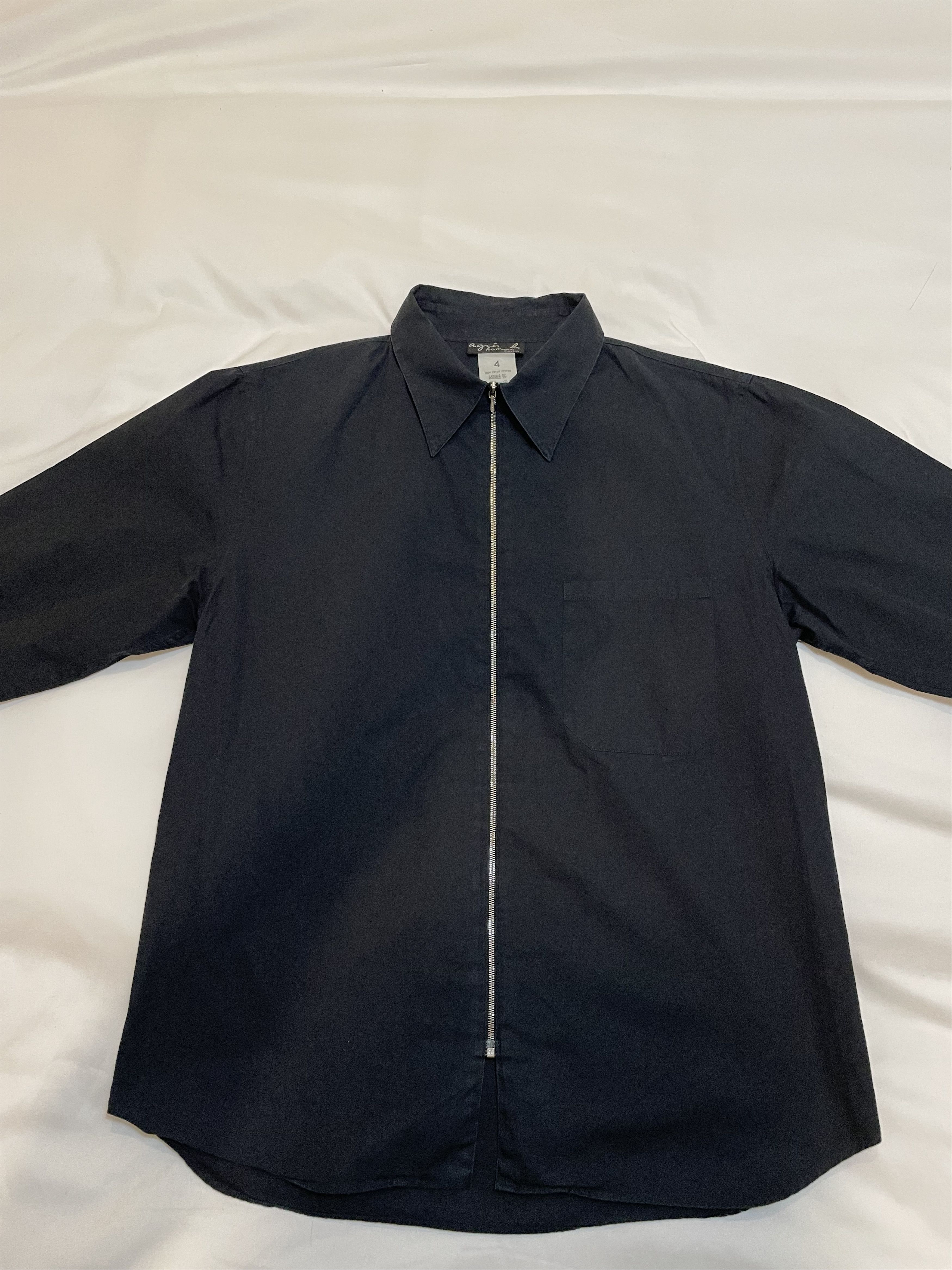 agnes b. Agnes B. Zip-up Shirt Size US S / EU 44-46 / 1 - 1 Thumbnail