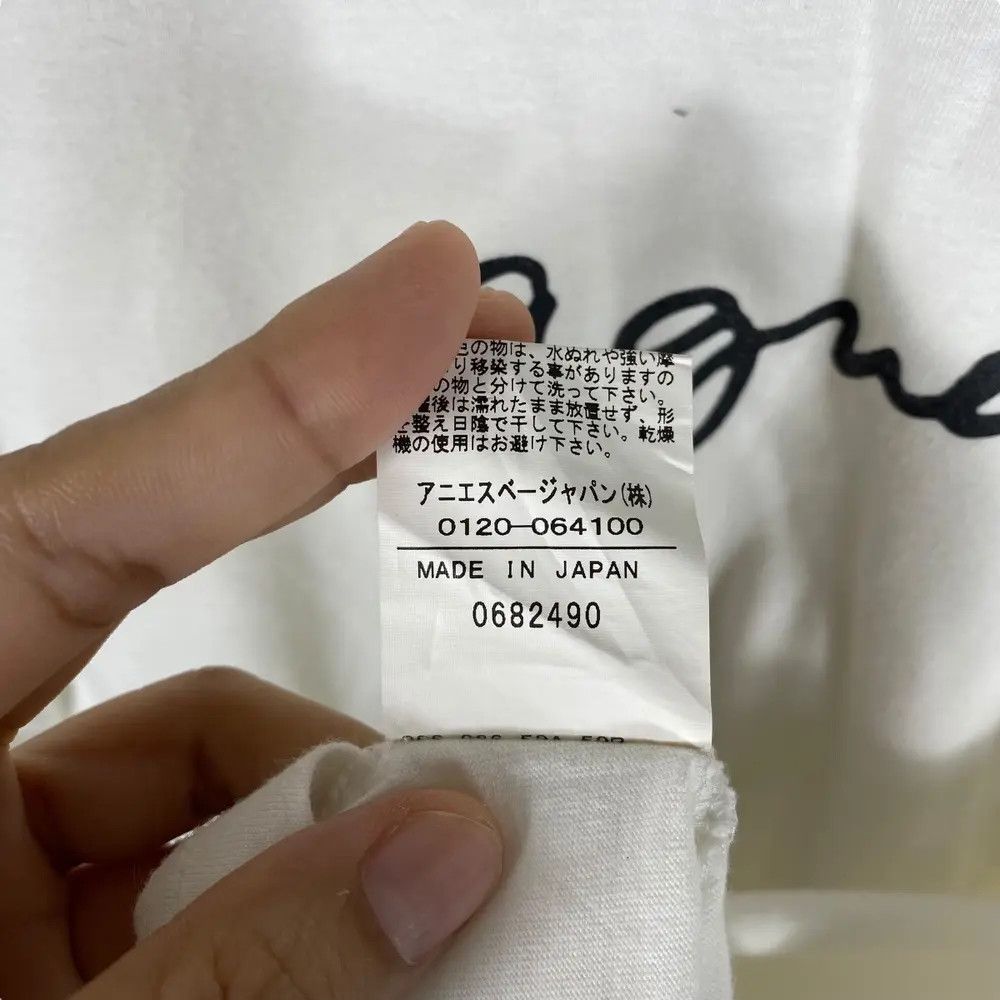agnes b. AGNES B. Paris Women Tops Tee Shirt Size 2 Made In Japan Size S / US 4 / IT 40 - 7 Thumbnail