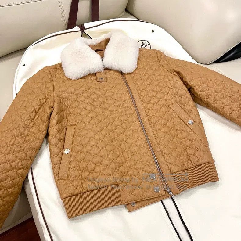 Hermes Hermes Deer leather jacket Size XS / US 0-2 / IT 36-38 - 2 Thumbnail