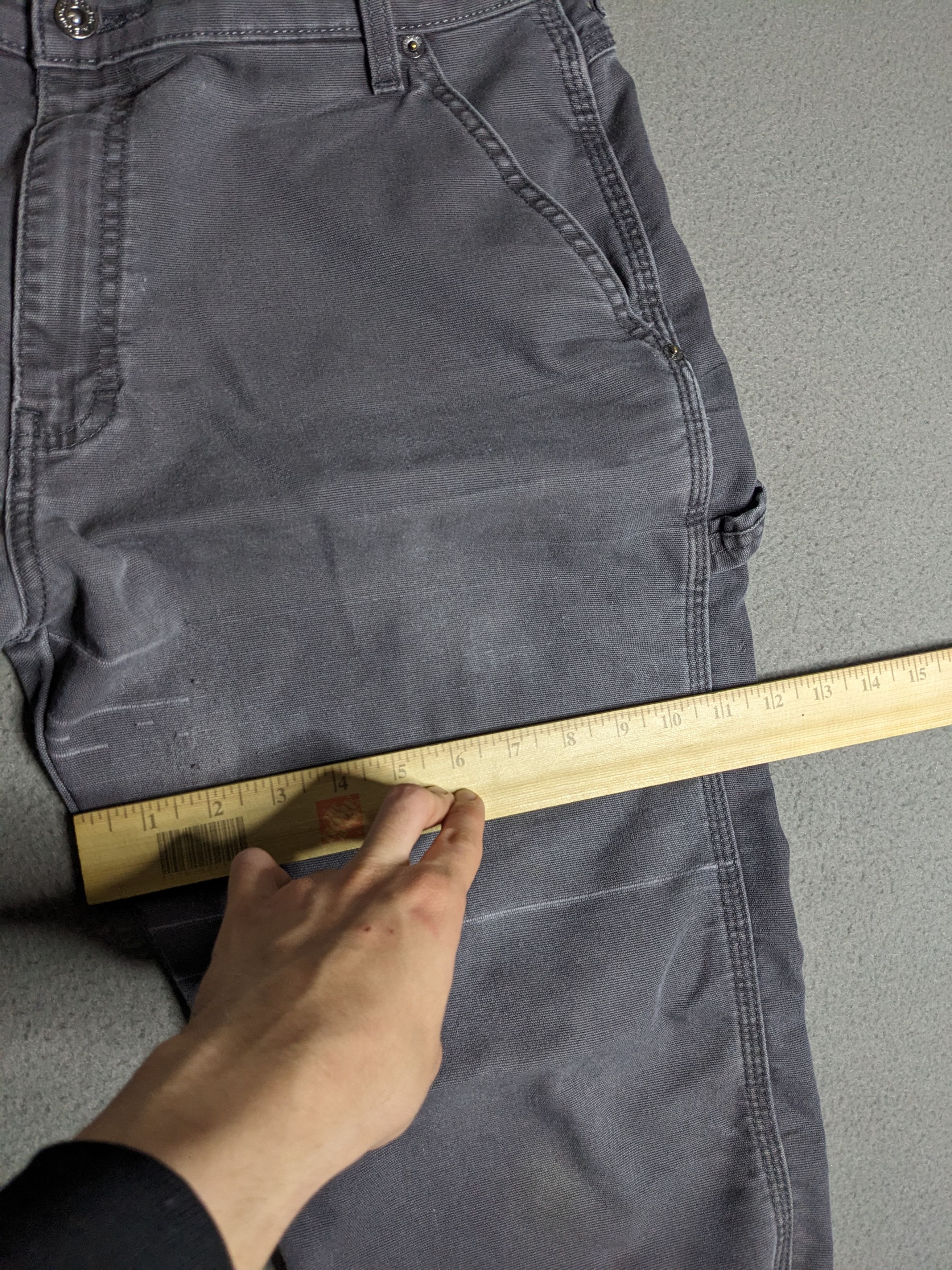 Dickies Dickies Carpenter Pants 36x30 Canvas Flex Distressed Faded Size US 36 / EU 52 - 15 Thumbnail