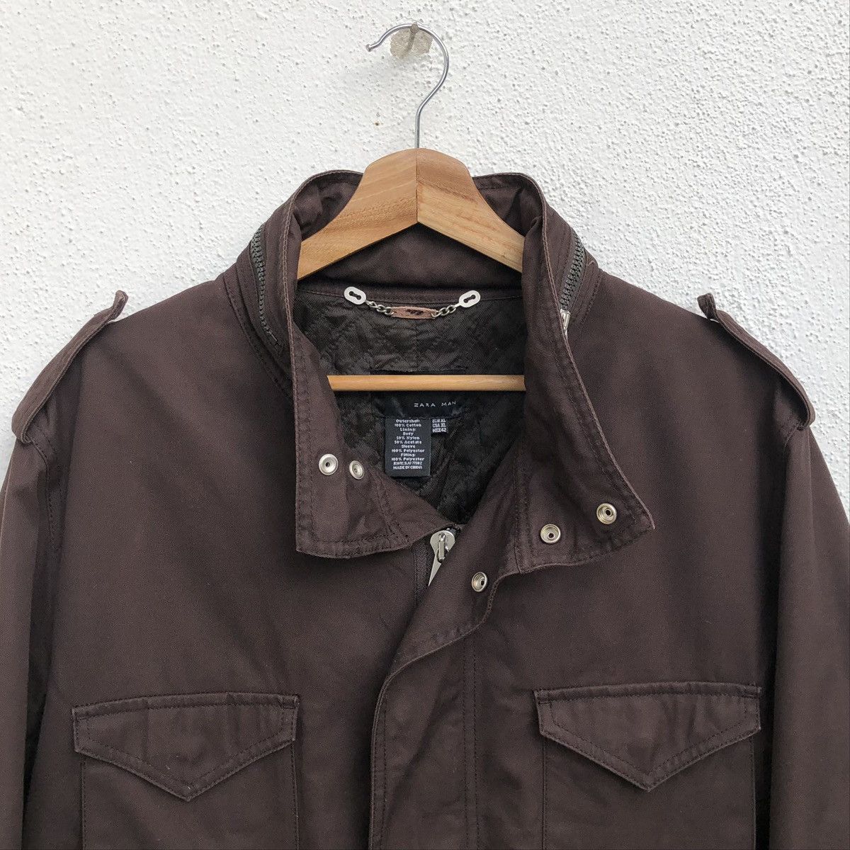 Zara Zara Man Field Military Brown Jacket Size US L / EU 52-54 / 3 - 11 Thumbnail