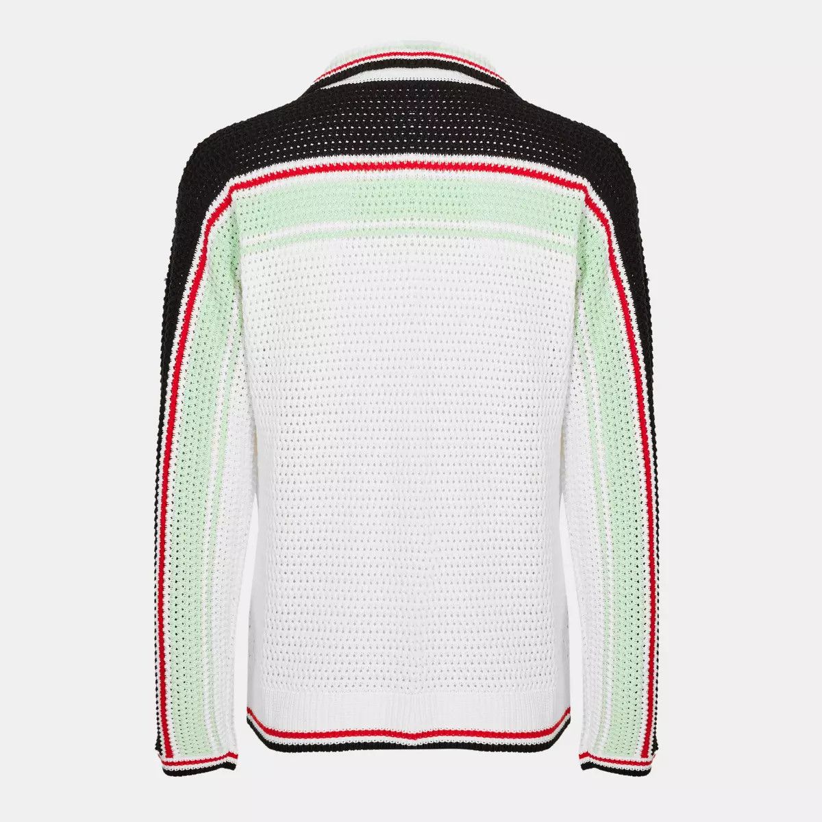 Casablanca o1g2r1mq0426 Tennis Crochet Shacket Shirt in Multicolor Size US L / EU 52-54 / 3 - 5 Thumbnail
