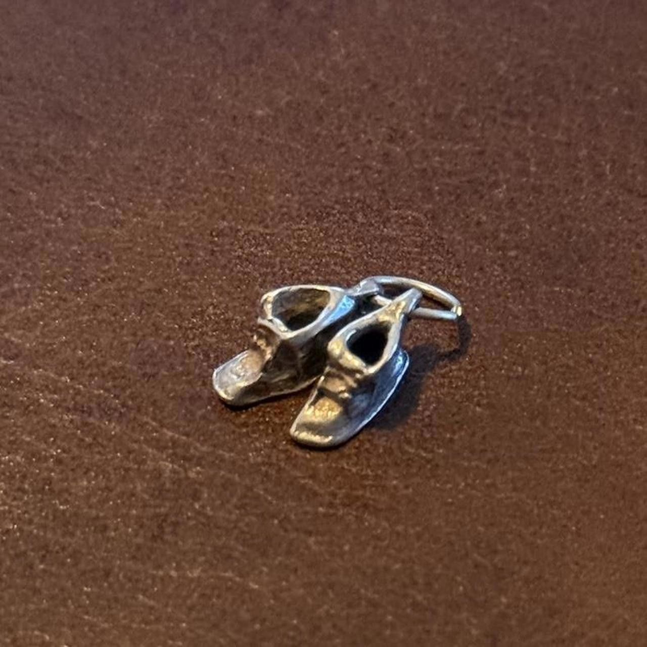 Designer Vintage Sterling Silver Baby Booties Pendant/Charm Size ONE SIZE - 4 Thumbnail