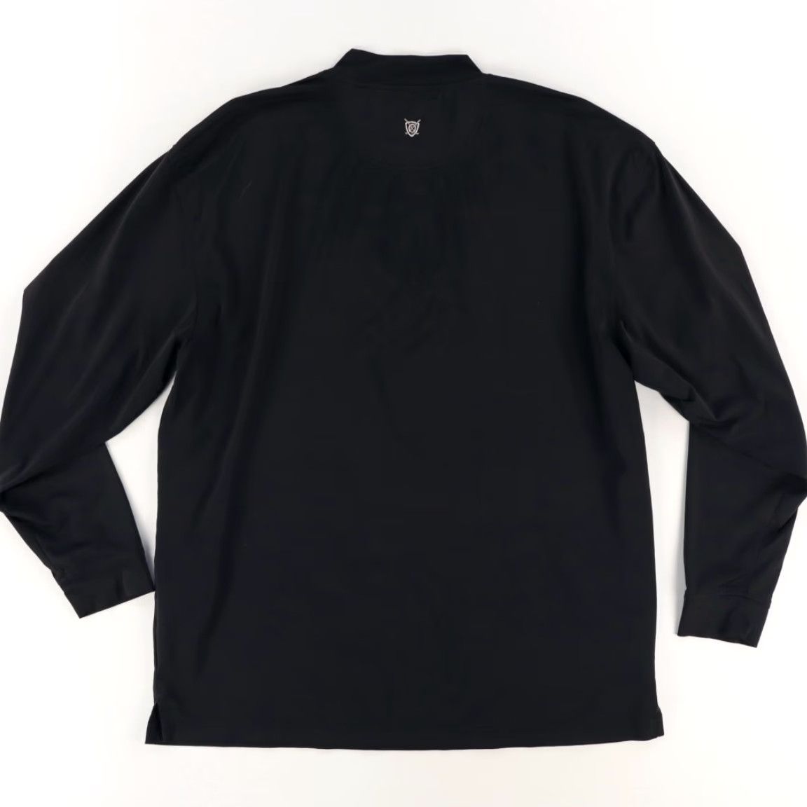 Superdry Oxford Golf Super Dry CoolMax Mock Long Sleeve Shirt Black Men's XL Size US XL / EU 56 / 4 - 4 Thumbnail