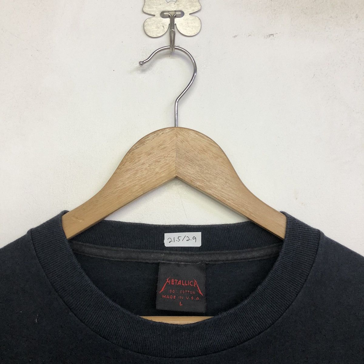 Band Tees × Metallica × Vintage Vintage 90 METALLICA METALLIFUCKINCA Band Shirt Size US L / EU 52-54 / 3 - 3 Thumbnail