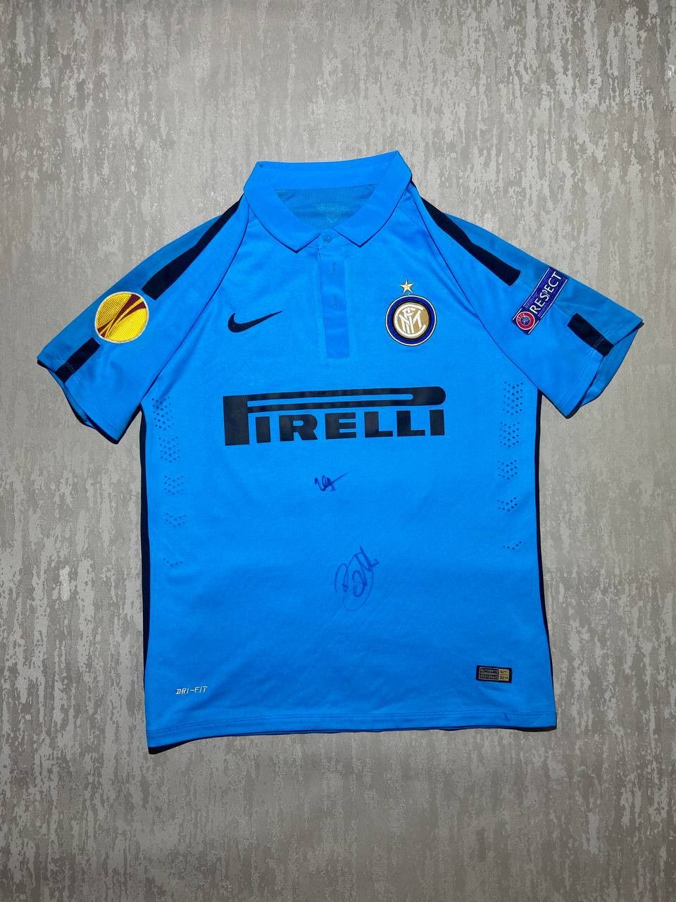 Nike Ranocchia Nike Inter Player Issue jersey Europa League 2014 Size US L / EU 52-54 / 3 - 1 Thumbnail