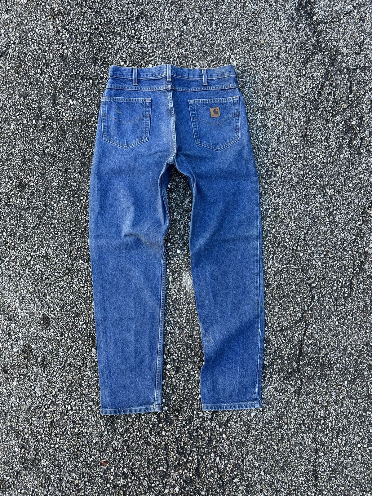 Carhartt Vintage Rare Cargo Carhartt Blue Jeans Size US 36 / EU 52 - 2 Thumbnail