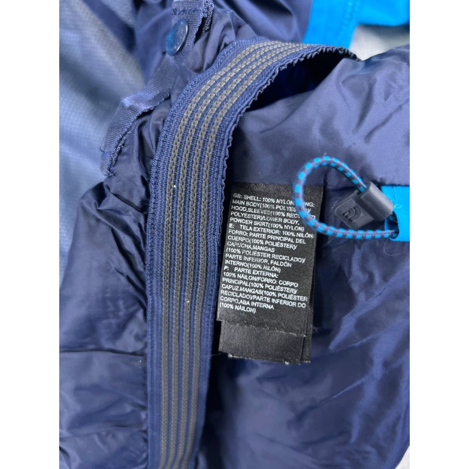 The North Face The North Face Jacket Womens Small Blue HyVent Windbreaker Weatherproof Windbreaker Jacket Blue Womens S The North Face Size S / US 4 / IT 40 - 5 Thumbnail