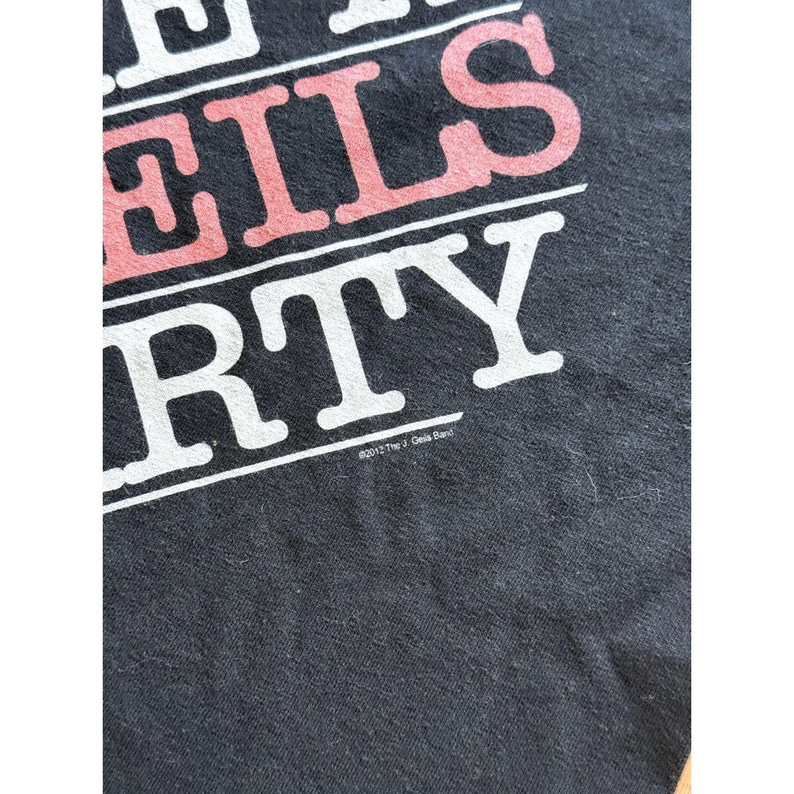 Doublet VINTAGE The J. Geils Band Live 2012 Double-Sided Concert T-shirt Small Black Men S Cotton T-Shirt Flaws Size US S / EU 44-46 / 1 - 4 Thumbnail