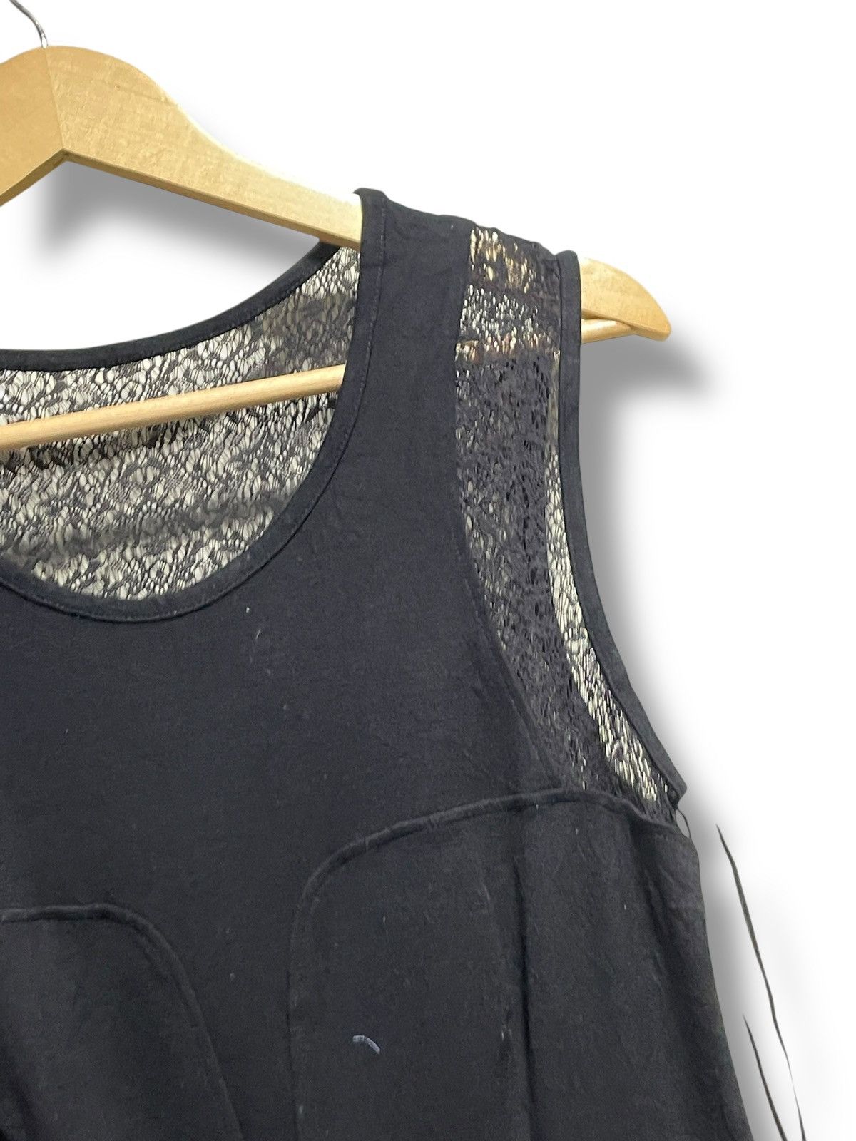 Adolfo Dominguez × Designer × Vintage Adolfo Dominguez Casual Lace Dress (78) Size XXS / US 00 / IT 34 - 2 Thumbnail