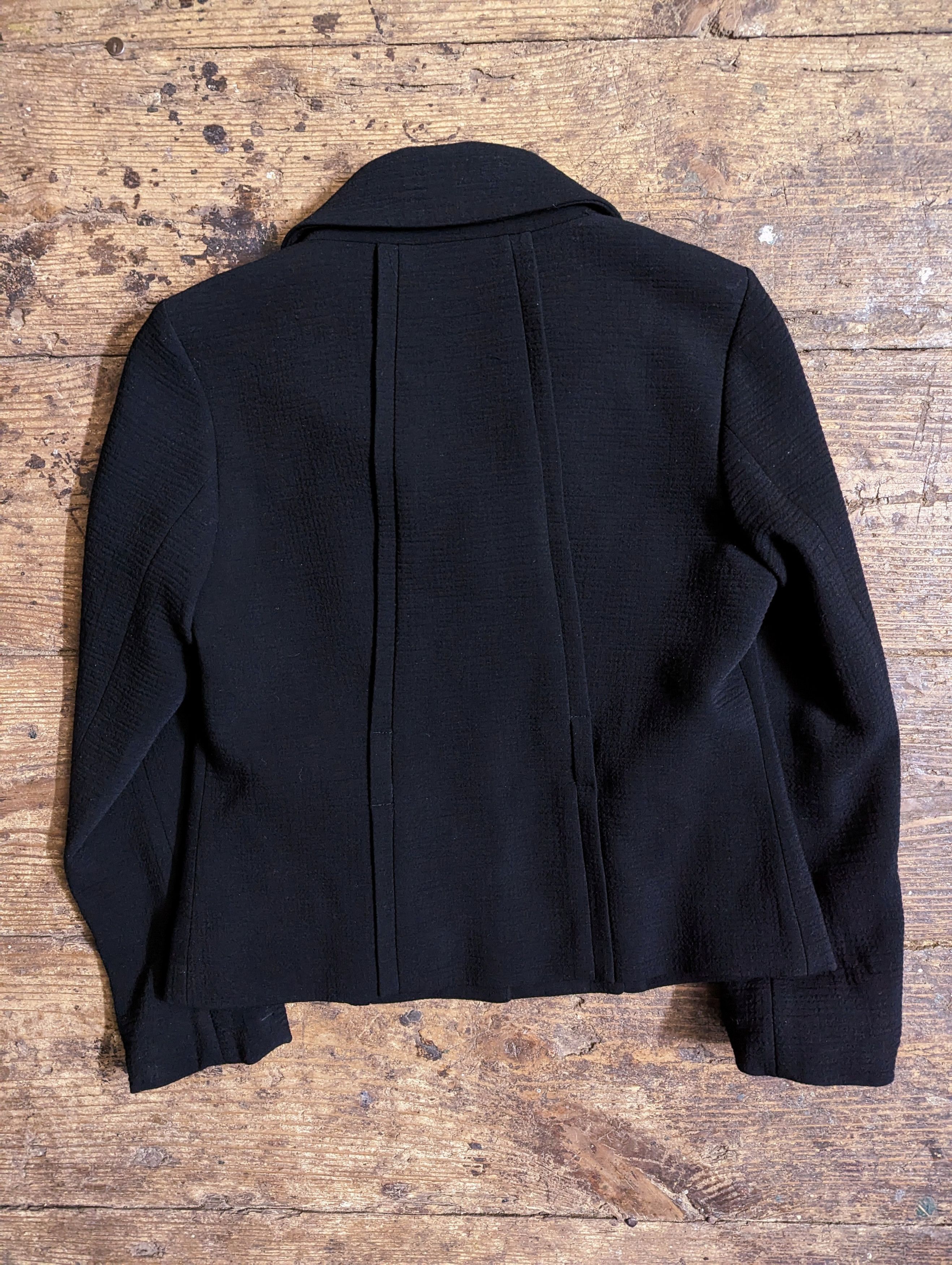 PAULE KA 00s Paule Ka Buckle Sleeve Wool Jacket Size M / US 6-8 / IT 42-44 - 9 Thumbnail