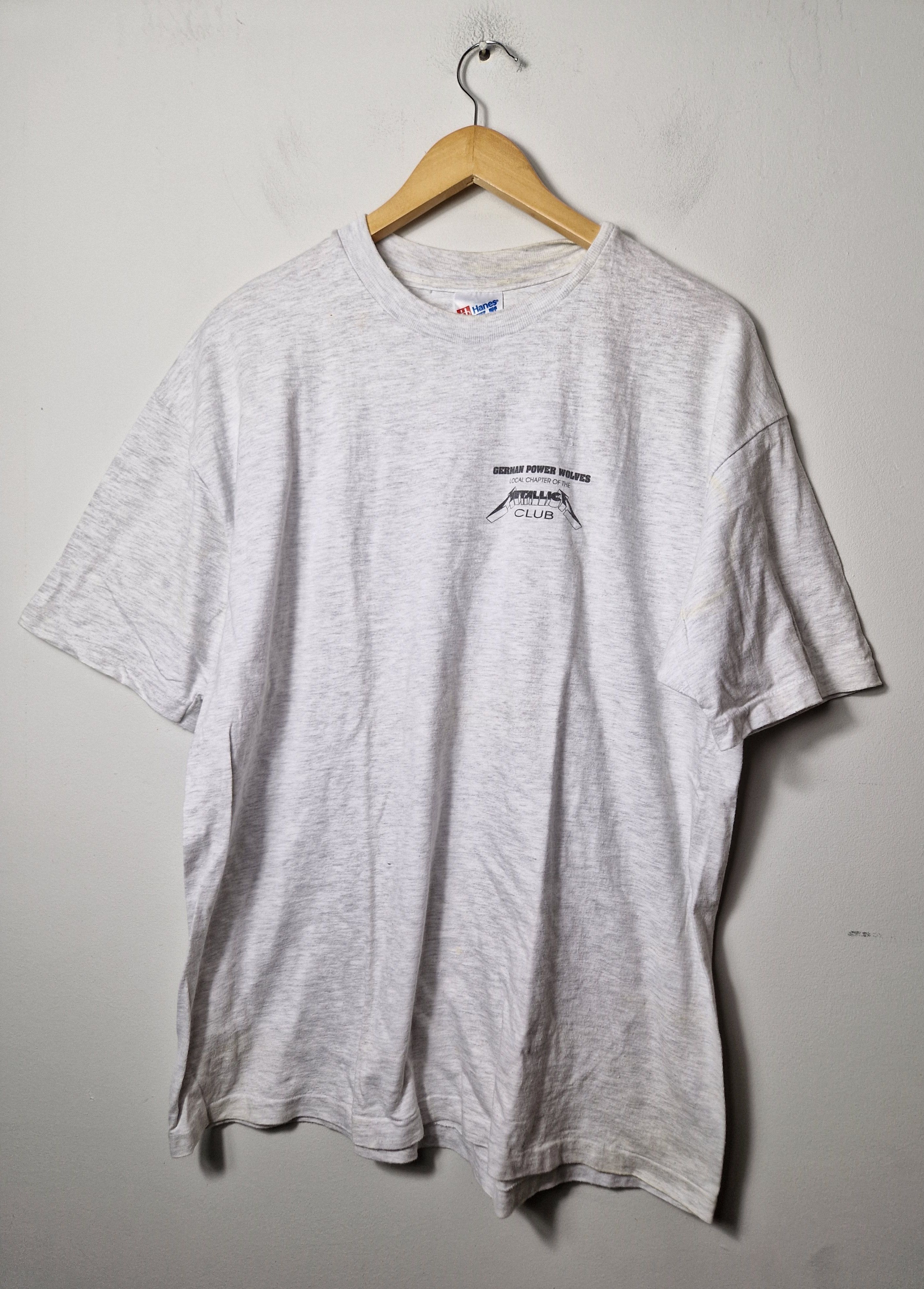 Metallica vintage Metallica wolf hanes tee Size US XL / EU 56 / 4 - 5 Thumbnail