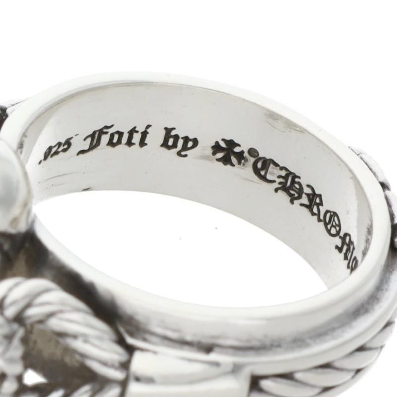 Chrome Hearts US10-10.5 Chrome Hearts Foti Harris Cable Ring 21 Size ONE SIZE - 3 Thumbnail