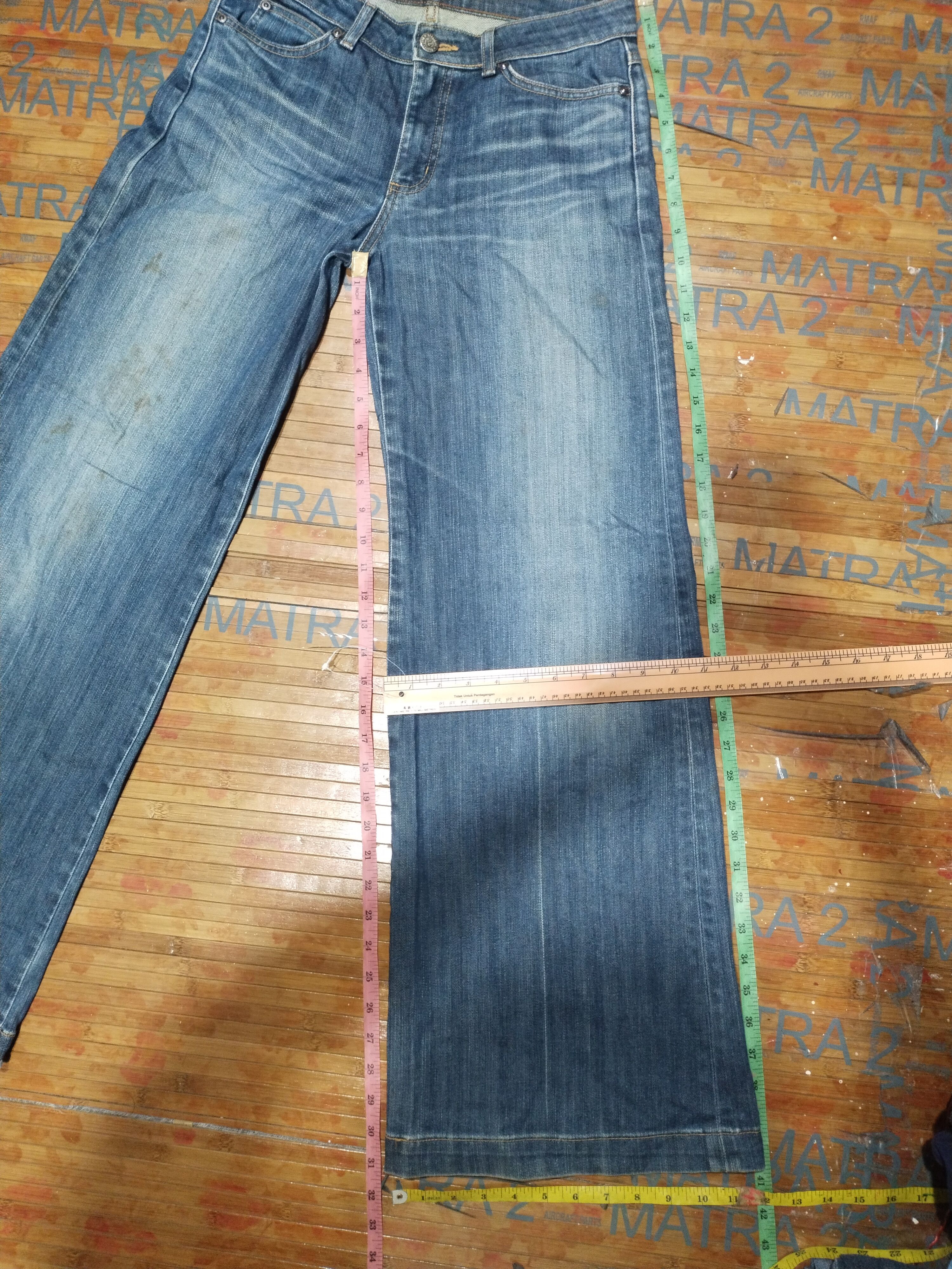 Edwin × Japanese Brand × Vintage Jeans Edwin Something Sz 30" Size 30" / US 8 / IT 44 - 6 Thumbnail