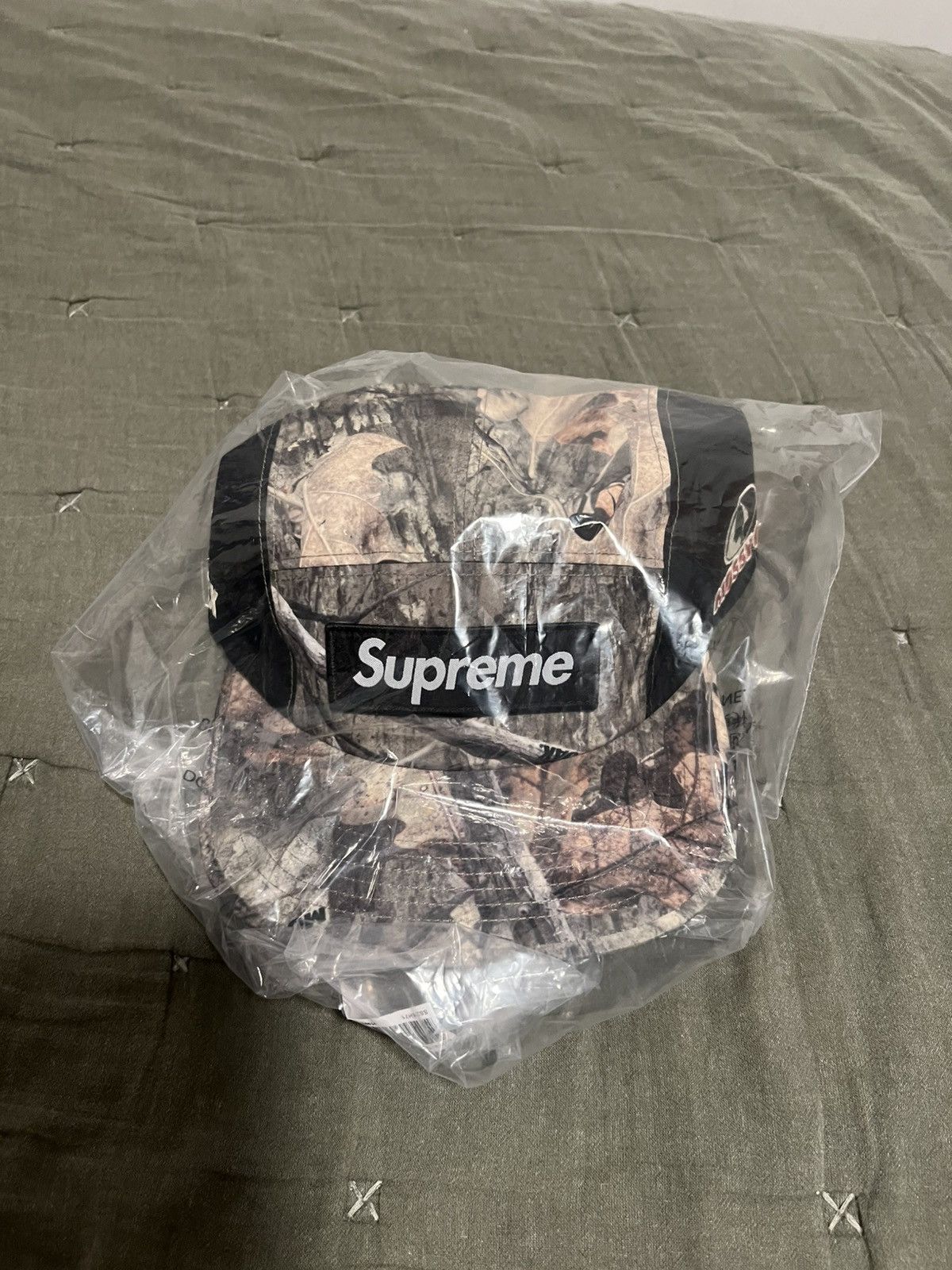 Supreme GoreTex Mossy Oak Camp Cap Camo