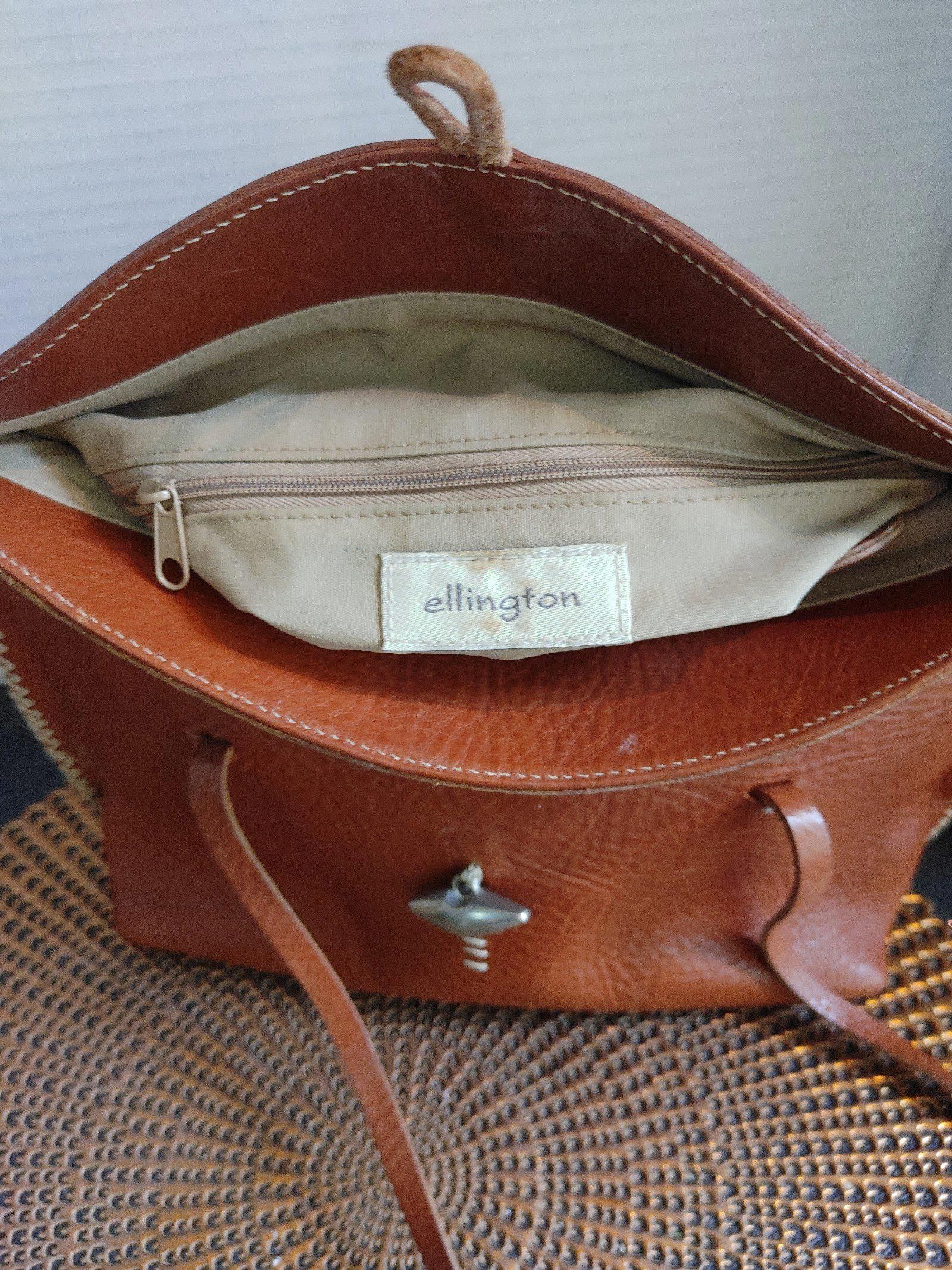 Designer ellington Leather Fold Over Shoulder Bag Size ONE SIZE - 7 Thumbnail