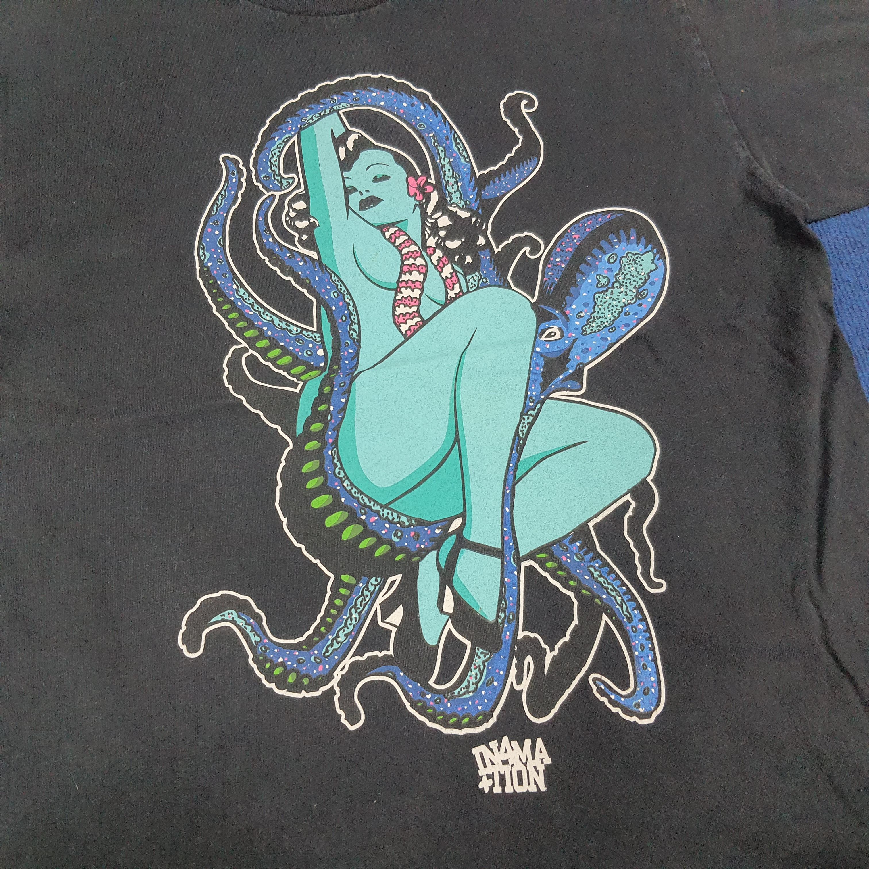 IN4MATION × Vintage Vintage In4mation Hawaii Style Streetwear Tshirt Size US M / EU 48-50 / 2 - 2 Thumbnail