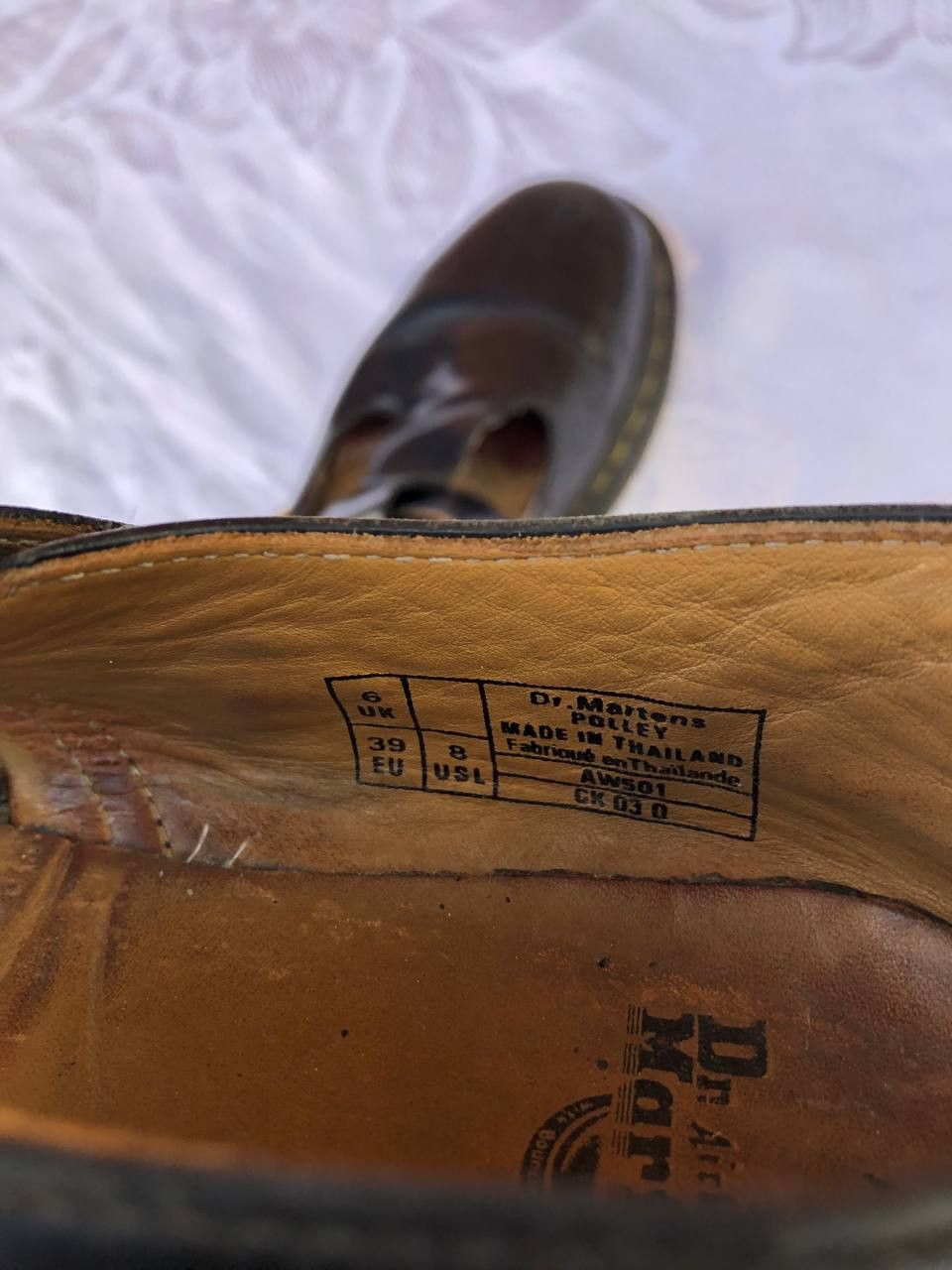 Dr. Martens × Leather × Vintage Dr. Martens Leather Sandals Size US 6.5 / EU 39-40 - 9 Thumbnail